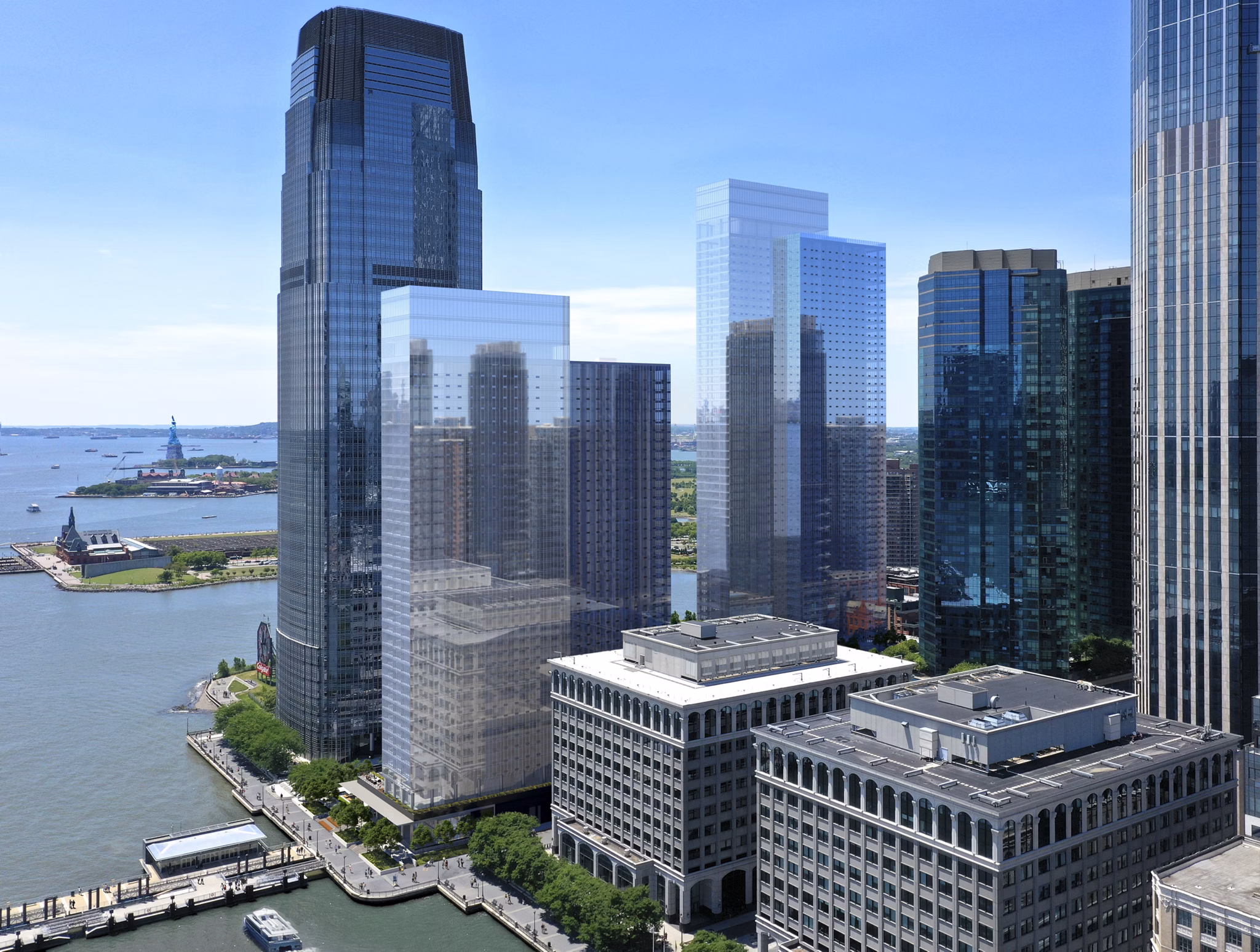 Rendering for 55 Hudson Apartments