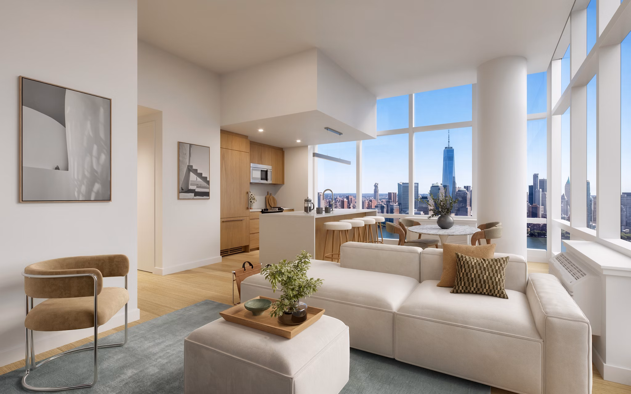 Rendering for 55 Hudson Apartments