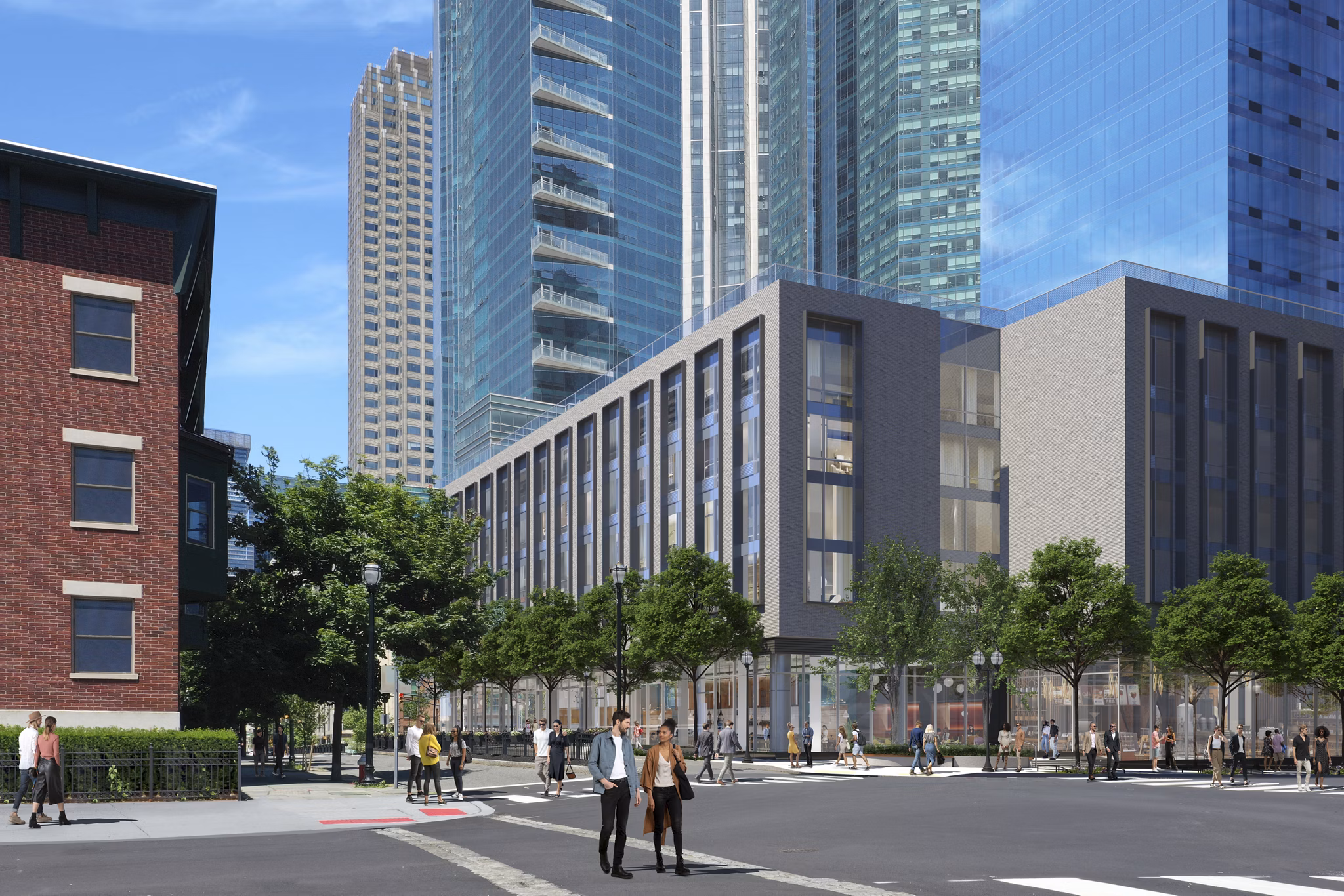 Rendering for 55 Hudson Apartments