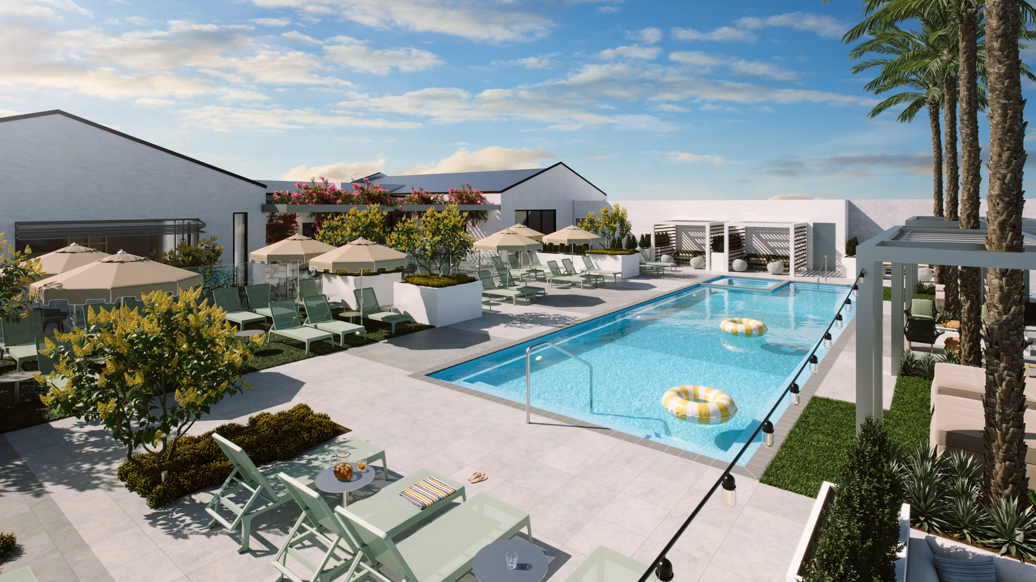 Rendering for Olivine Apartments