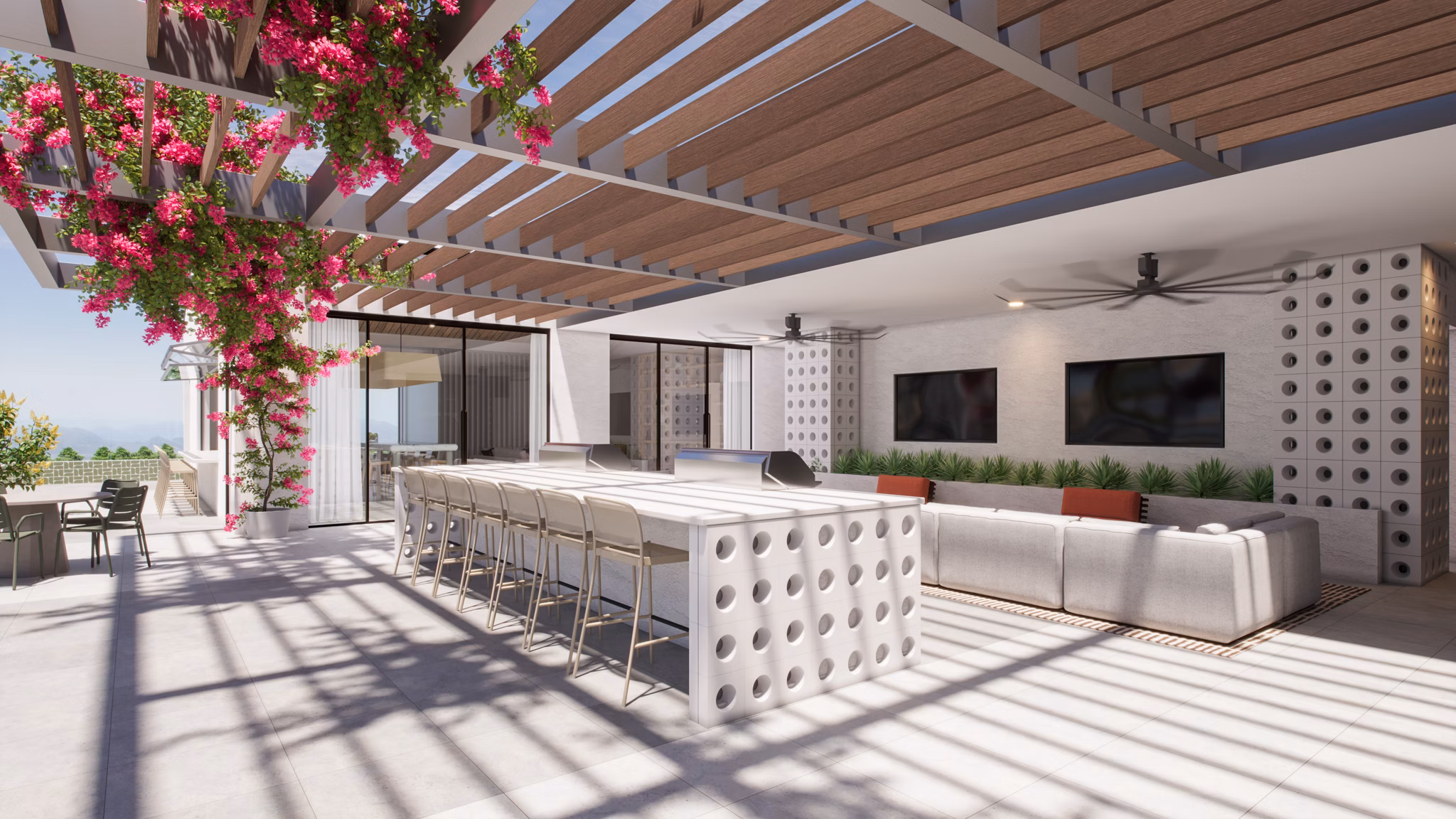 Rendering for Olivine Apartments