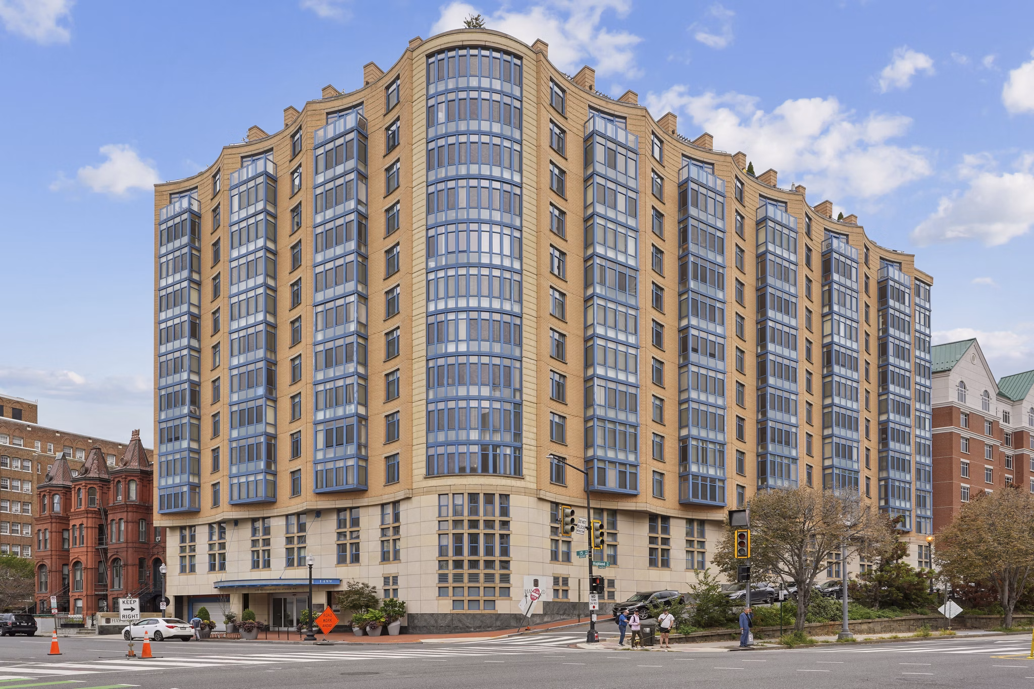 Building/Exterior at The Hayward On Mass Ave Apartments