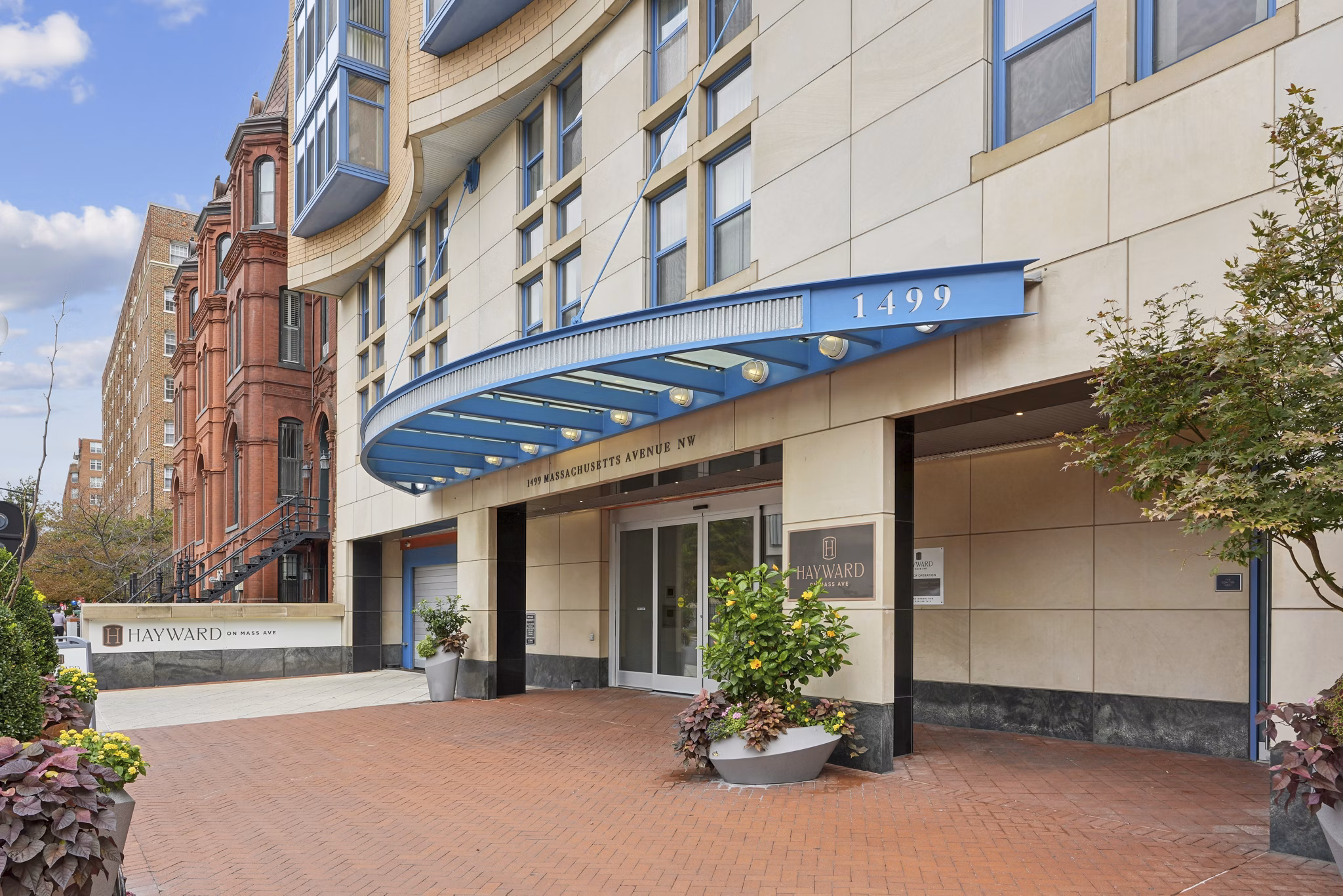 Building/Exterior at The Hayward On Mass Ave Apartments