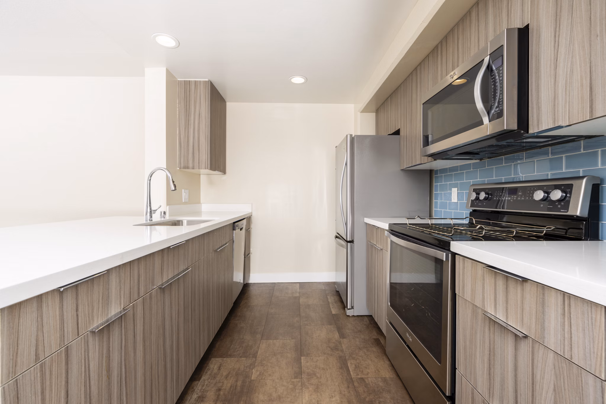 Kitchen at SOMA at 788 Apartments
