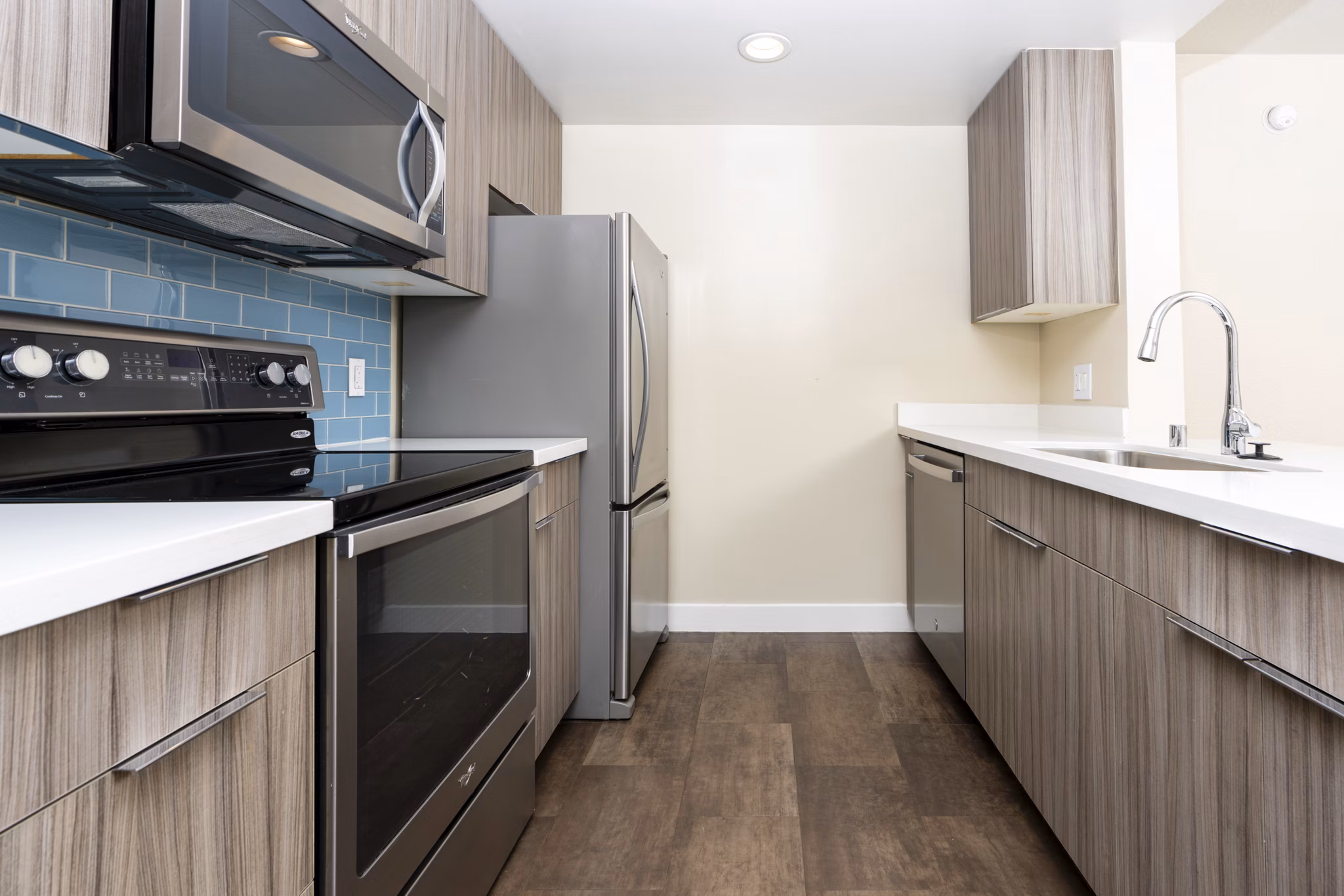 Kitchen at SOMA at 788 Apartments