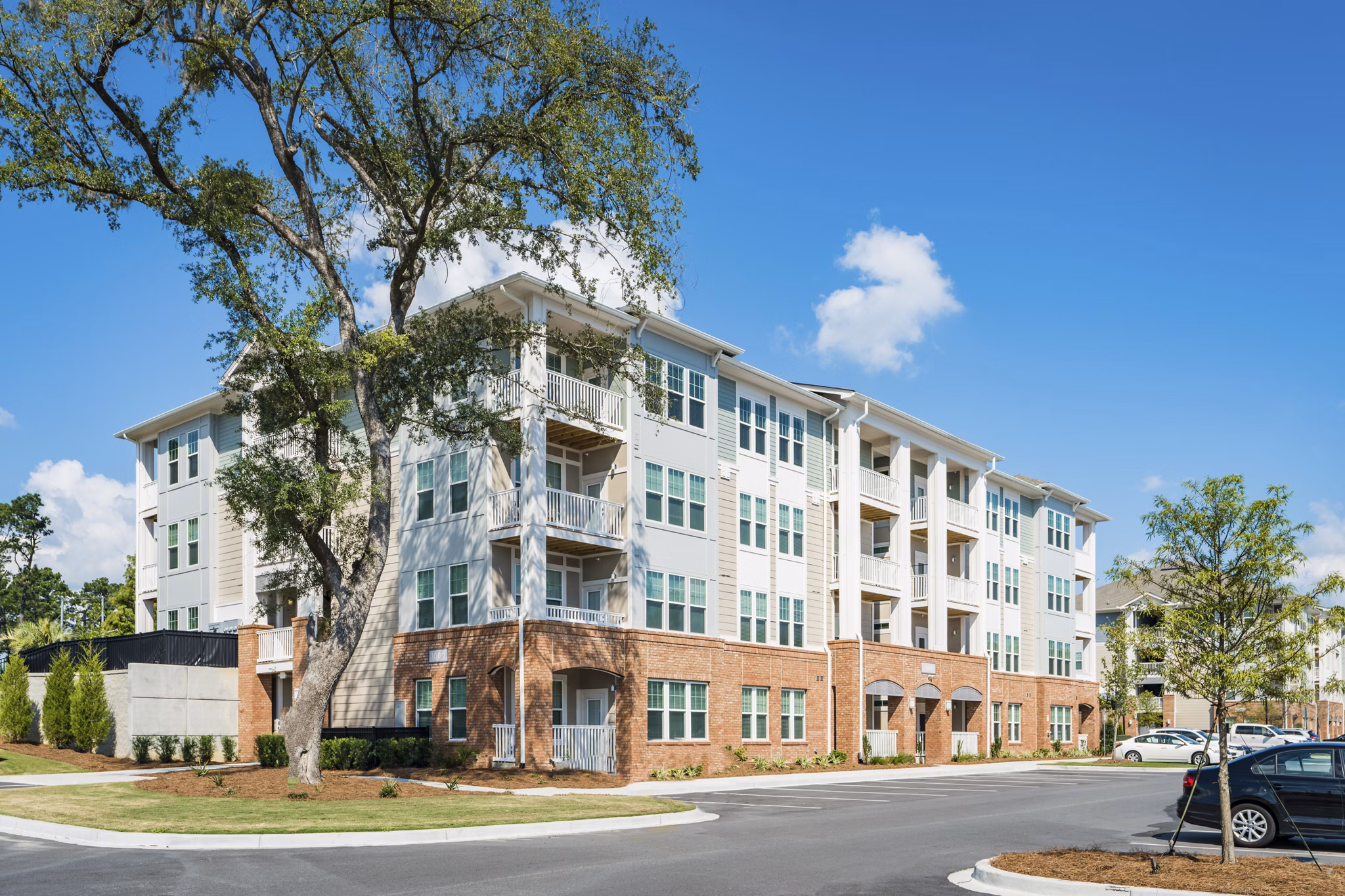 exterior at The Scottie Apartments 