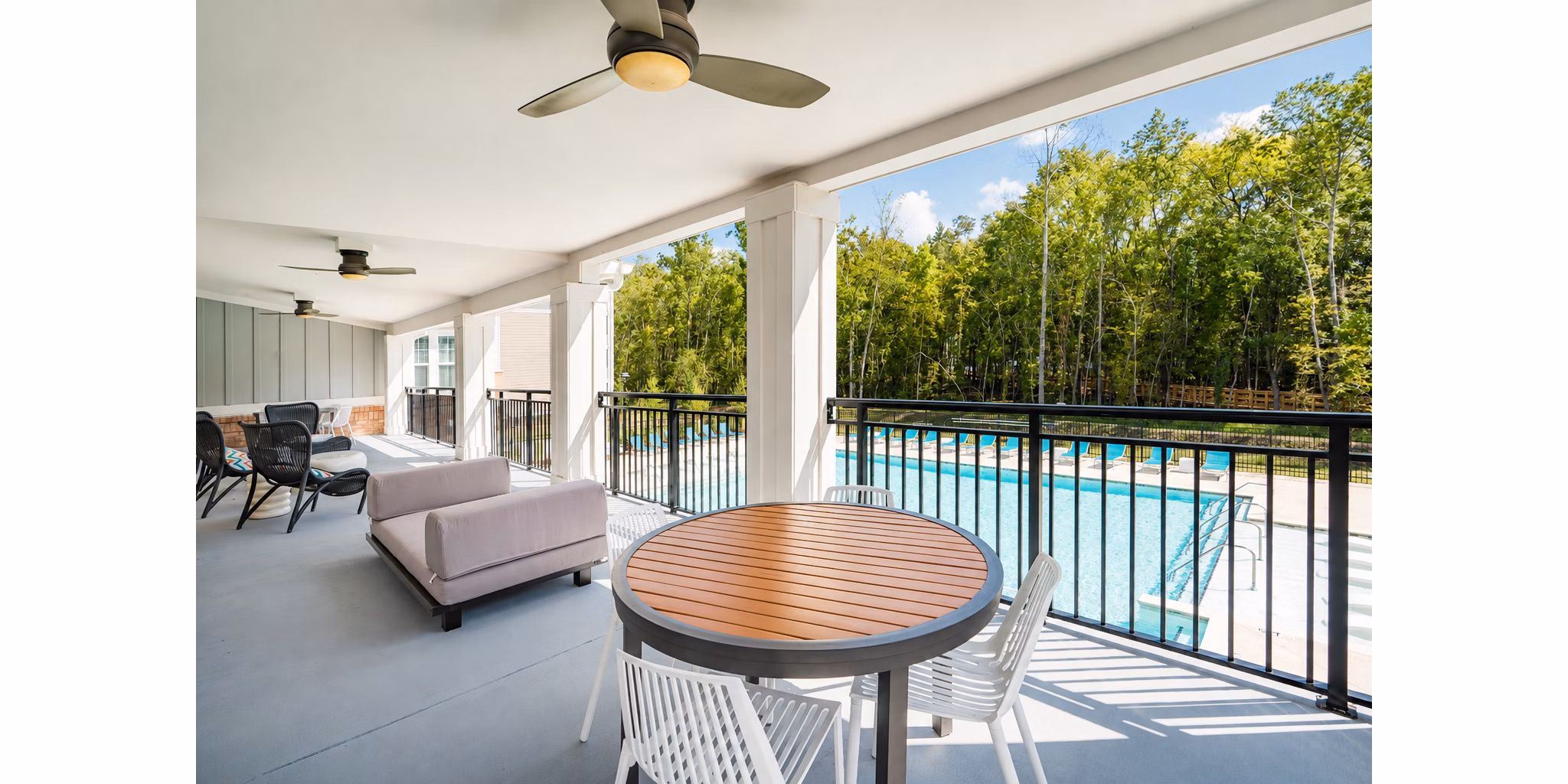grill area at The Scottie Apartments 