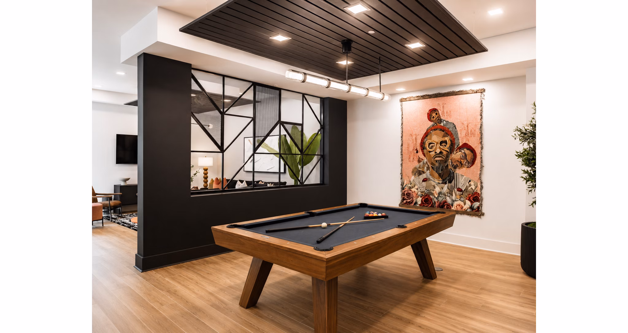 Clubhouse/Lobby at Steelworks Apartments
