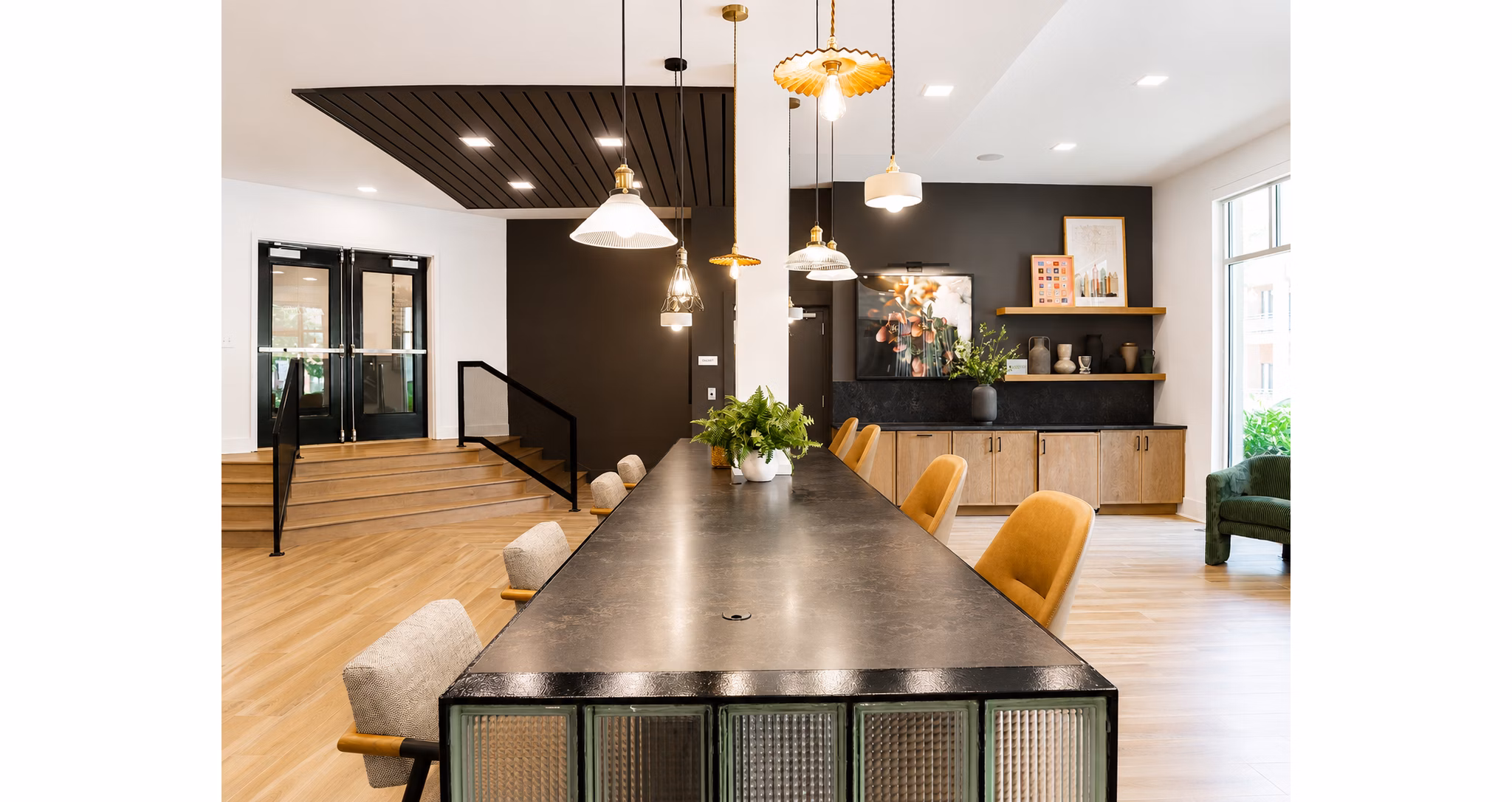 Clubhouse/Lobby at Steelworks Apartments