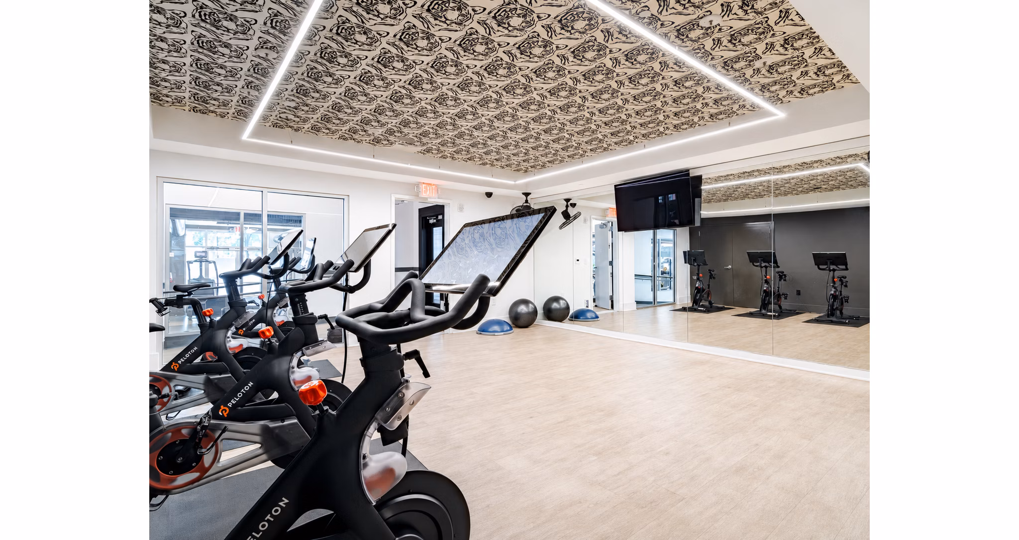 Fitness Center at Steelworks Apartments