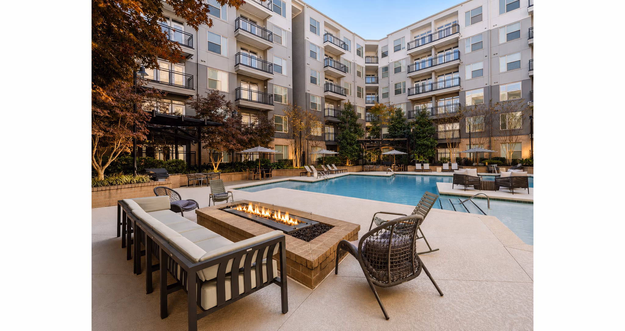 Pool at Steelworks Apartments