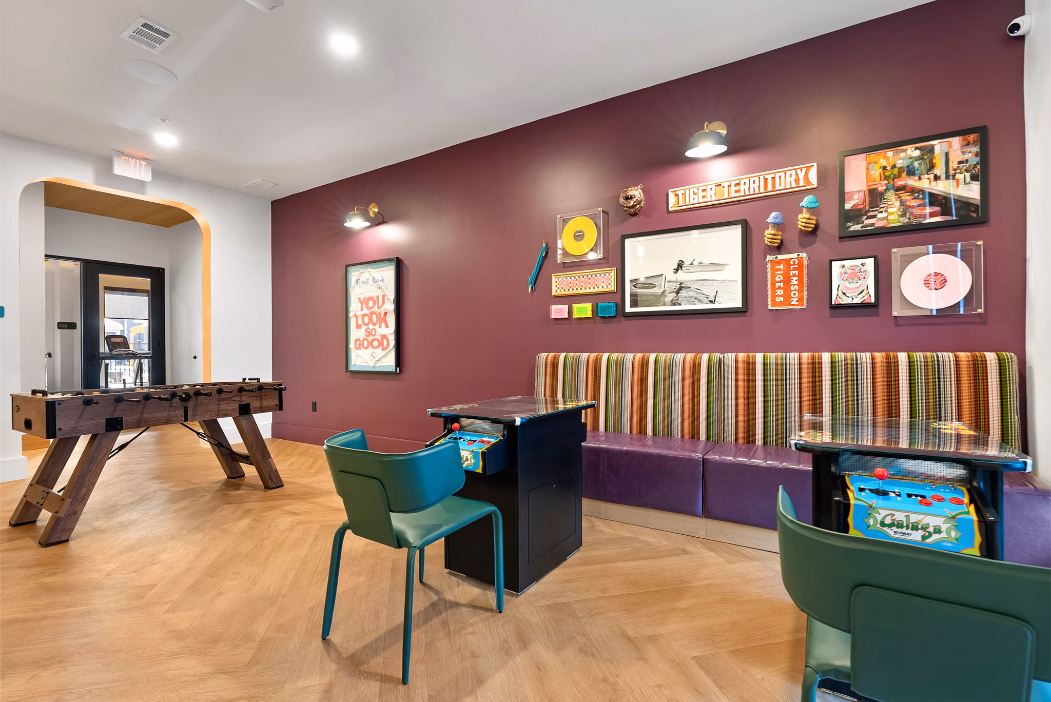 Game Room at Treehaus Clemson Apartments