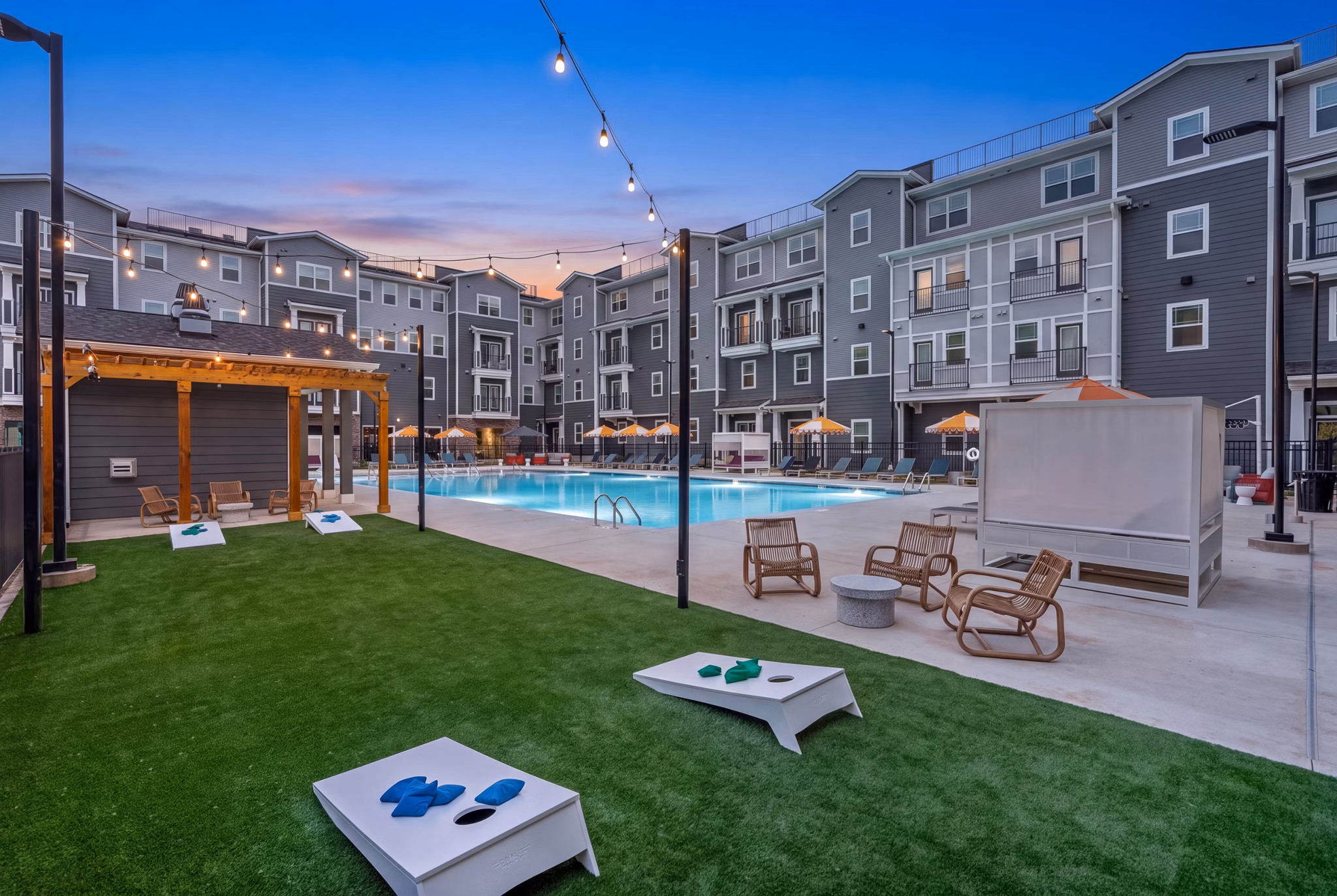 Recreational Area at Treehaus Clemson Apartments