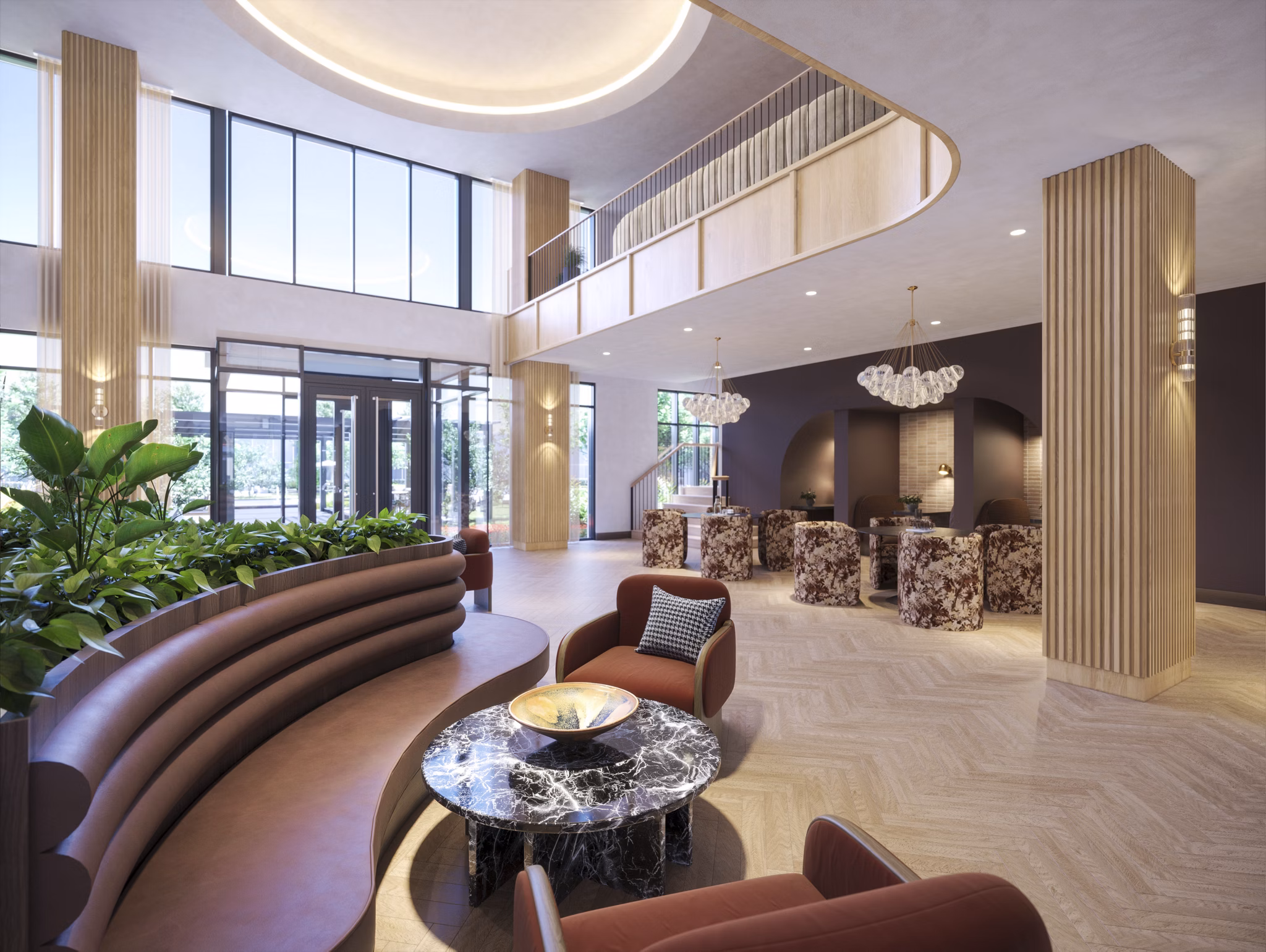 Clubhouse/Lobby at Solis Sandy Springs Apartments