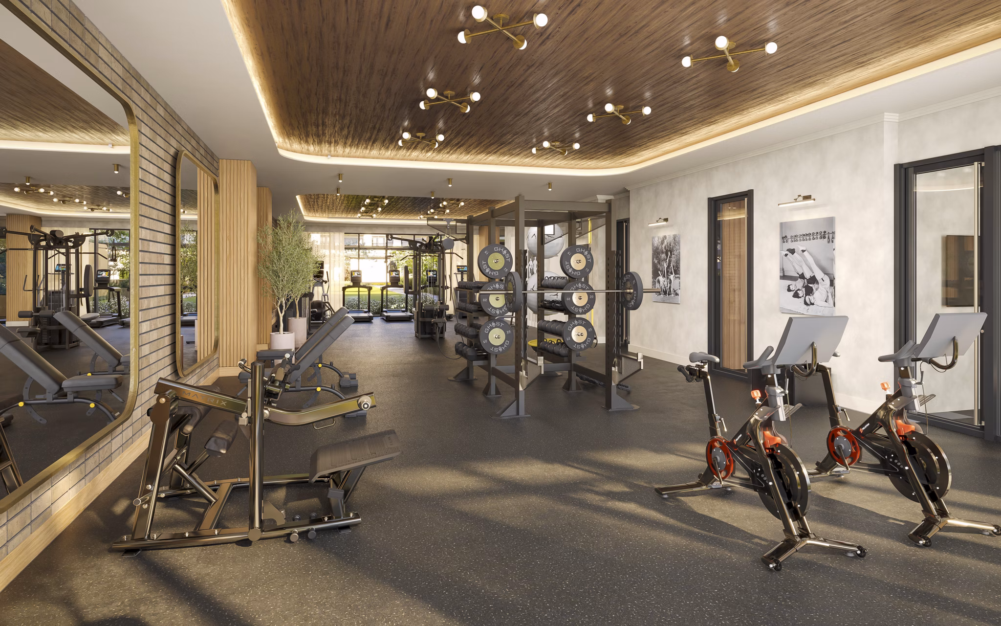 Fitness Center at Solis Sandy Springs Apartments