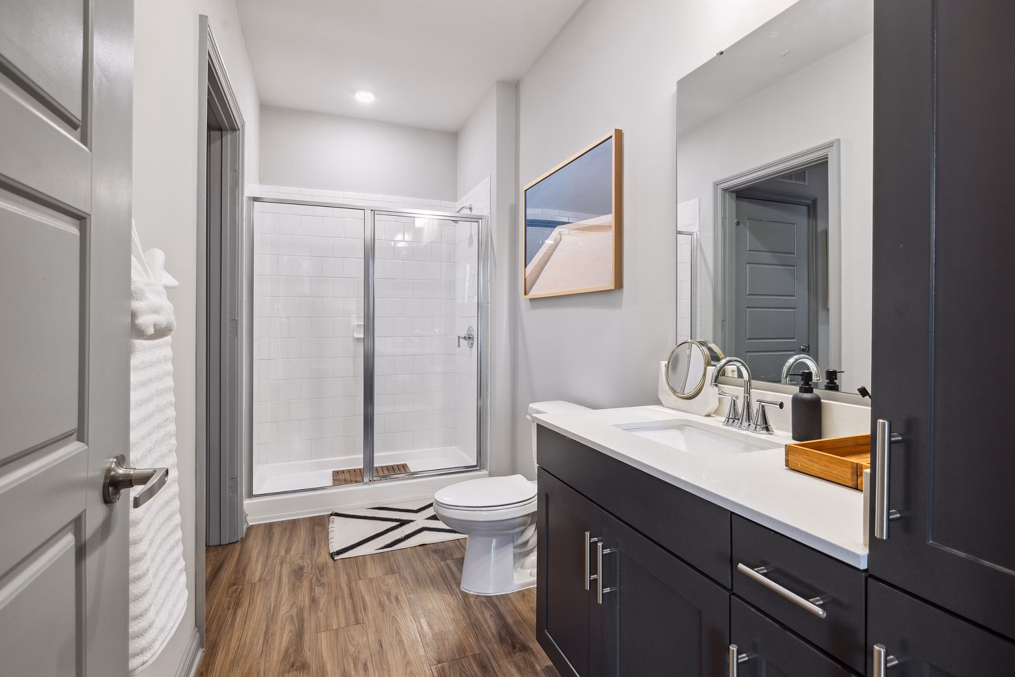 Bathroom at Meeting Street Lofts Apartments