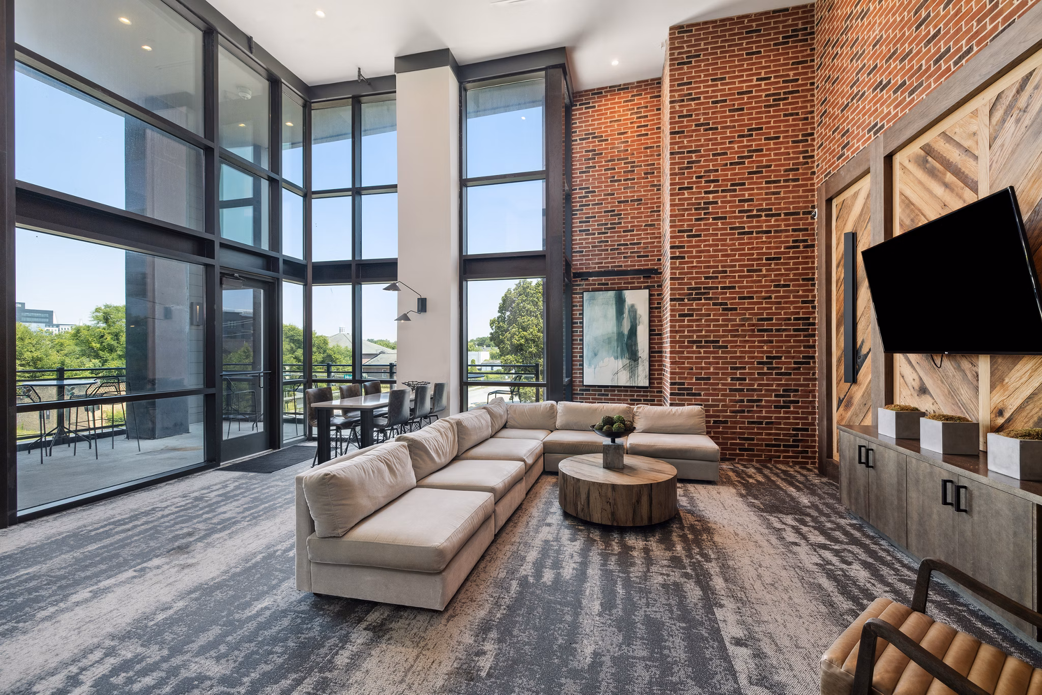 Clubhouse/Lobby at Meeting Street Lofts Apartments