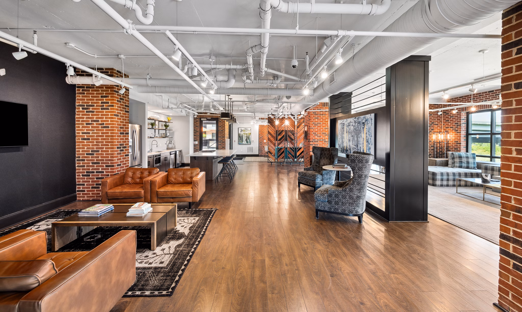 Clubhouse/Lobby at Meeting Street Lofts Apartments