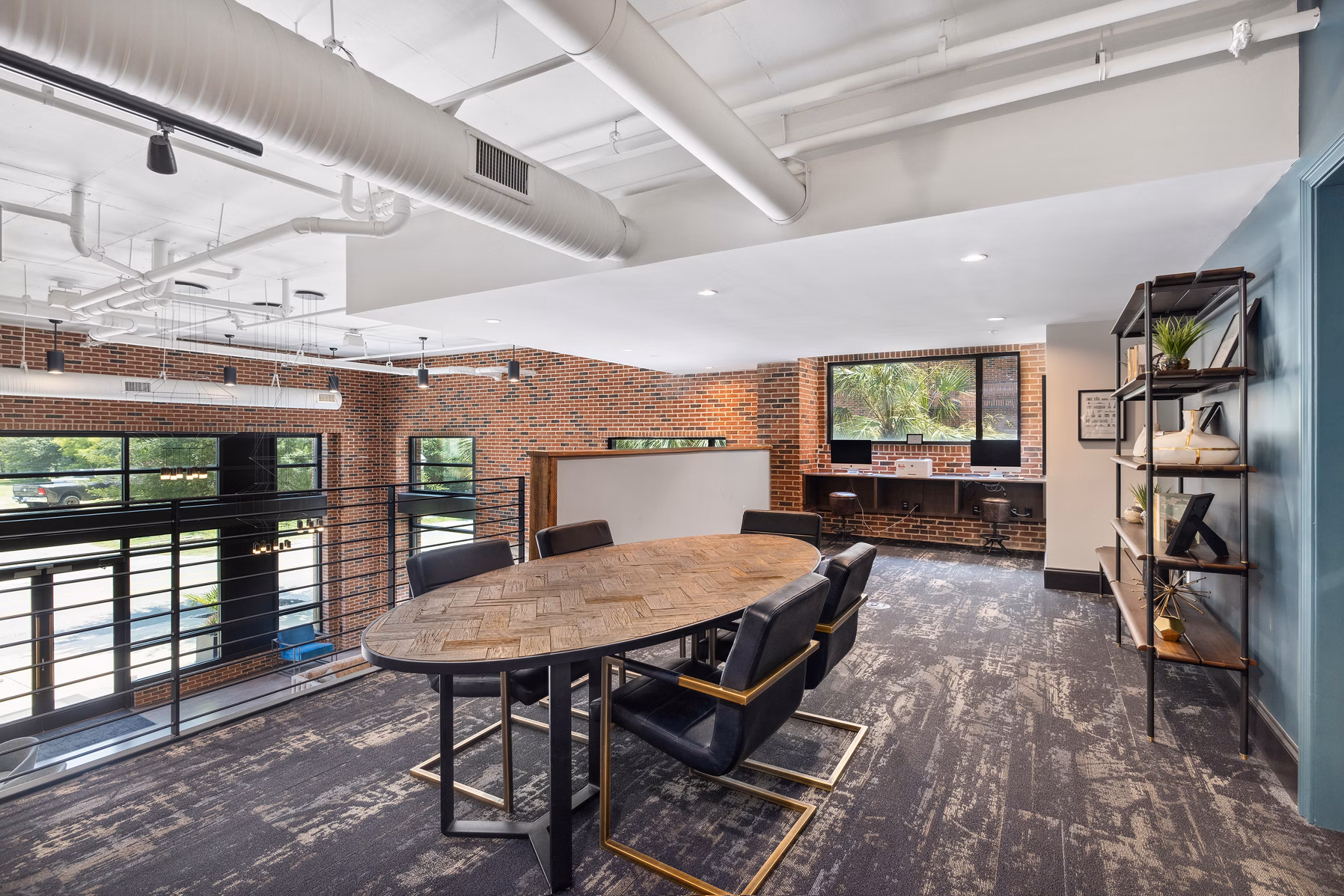 Clubhouse/Lobby at Meeting Street Lofts Apartments