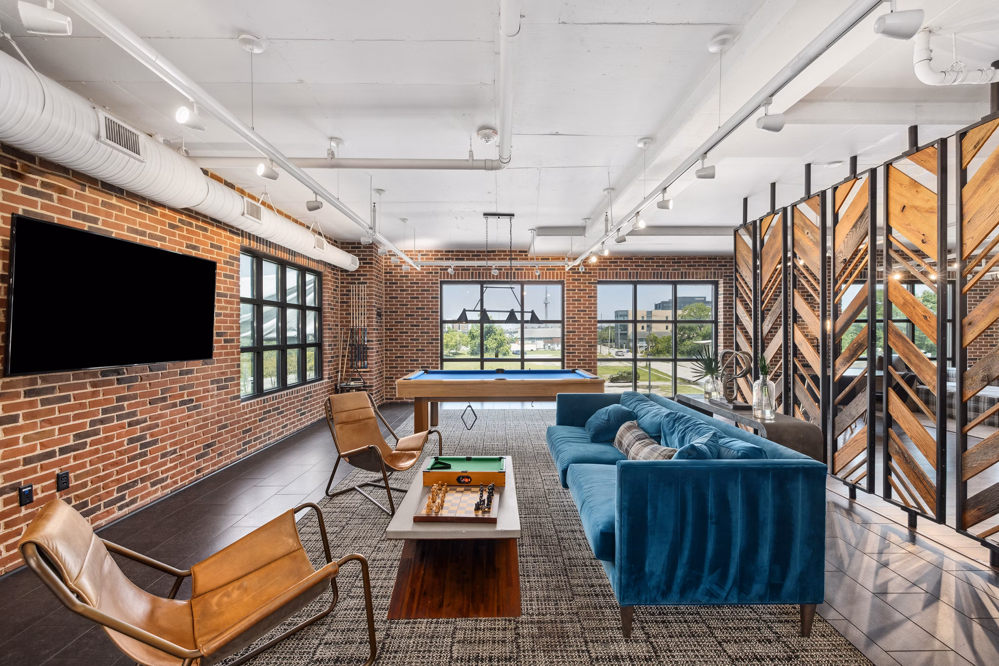 Clubhouse/Lobby at Meeting Street Lofts Apartments