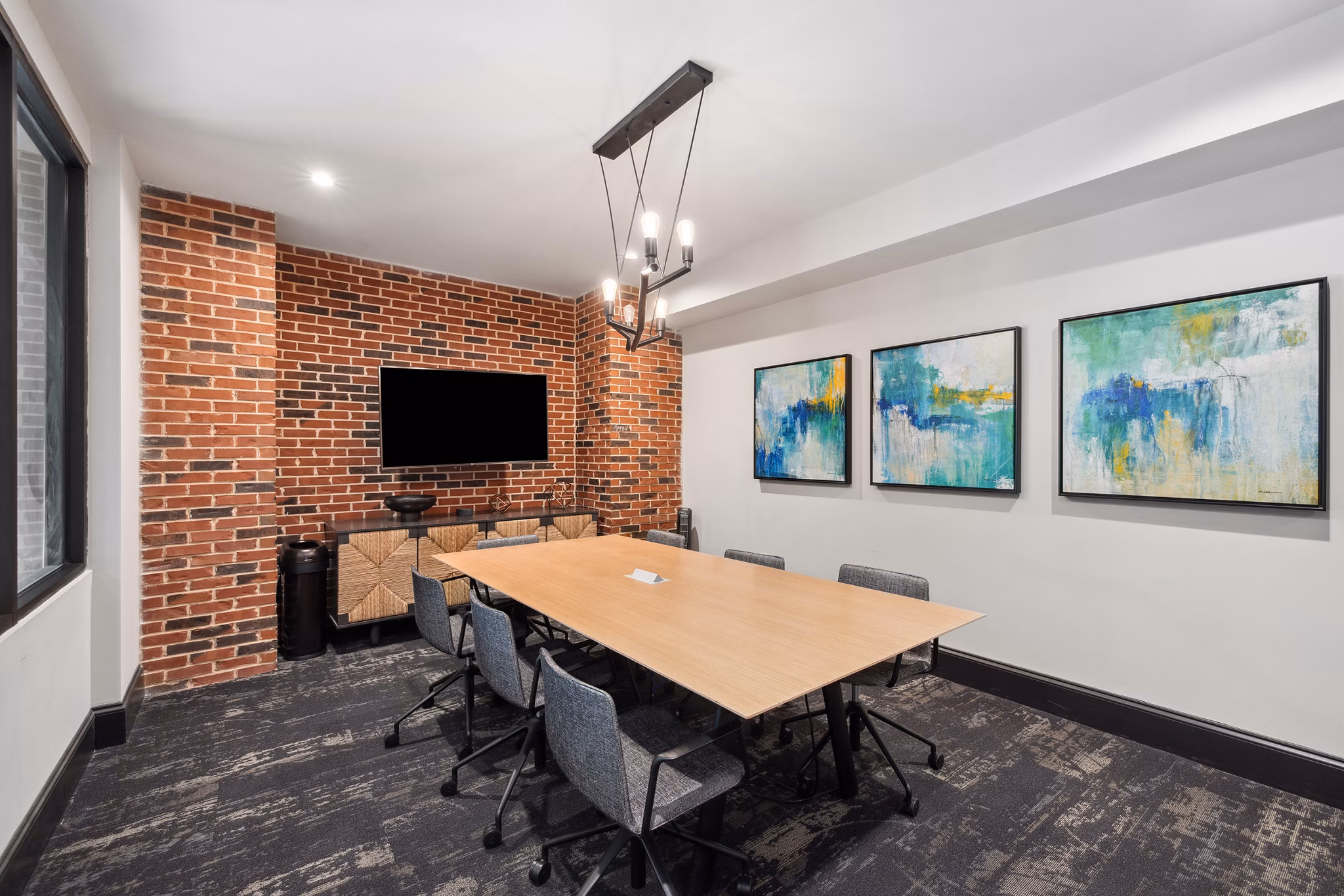 Clubhouse/Lobby at Meeting Street Lofts Apartments