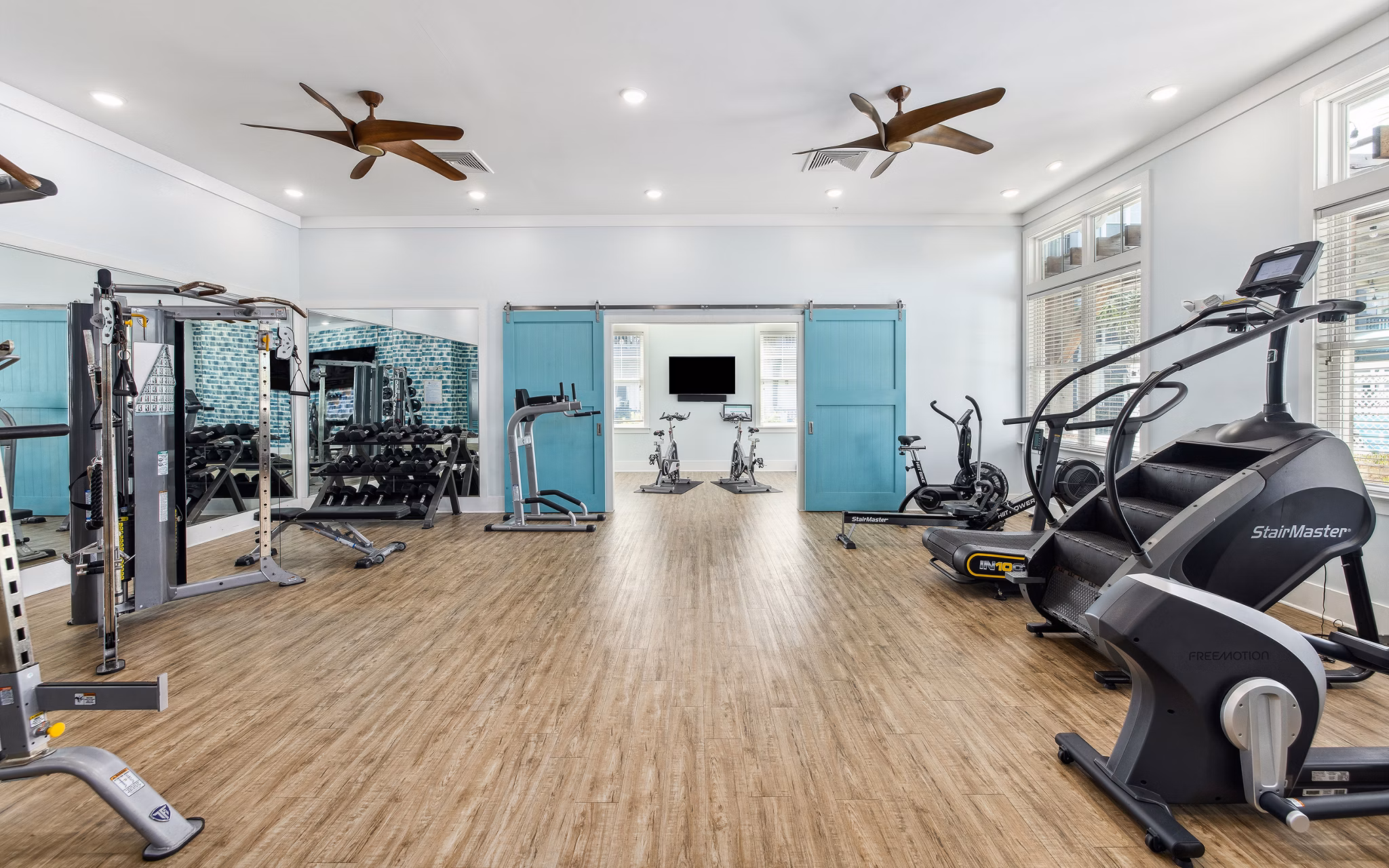 Fitness Center at Spyglass Seaside Apartments
