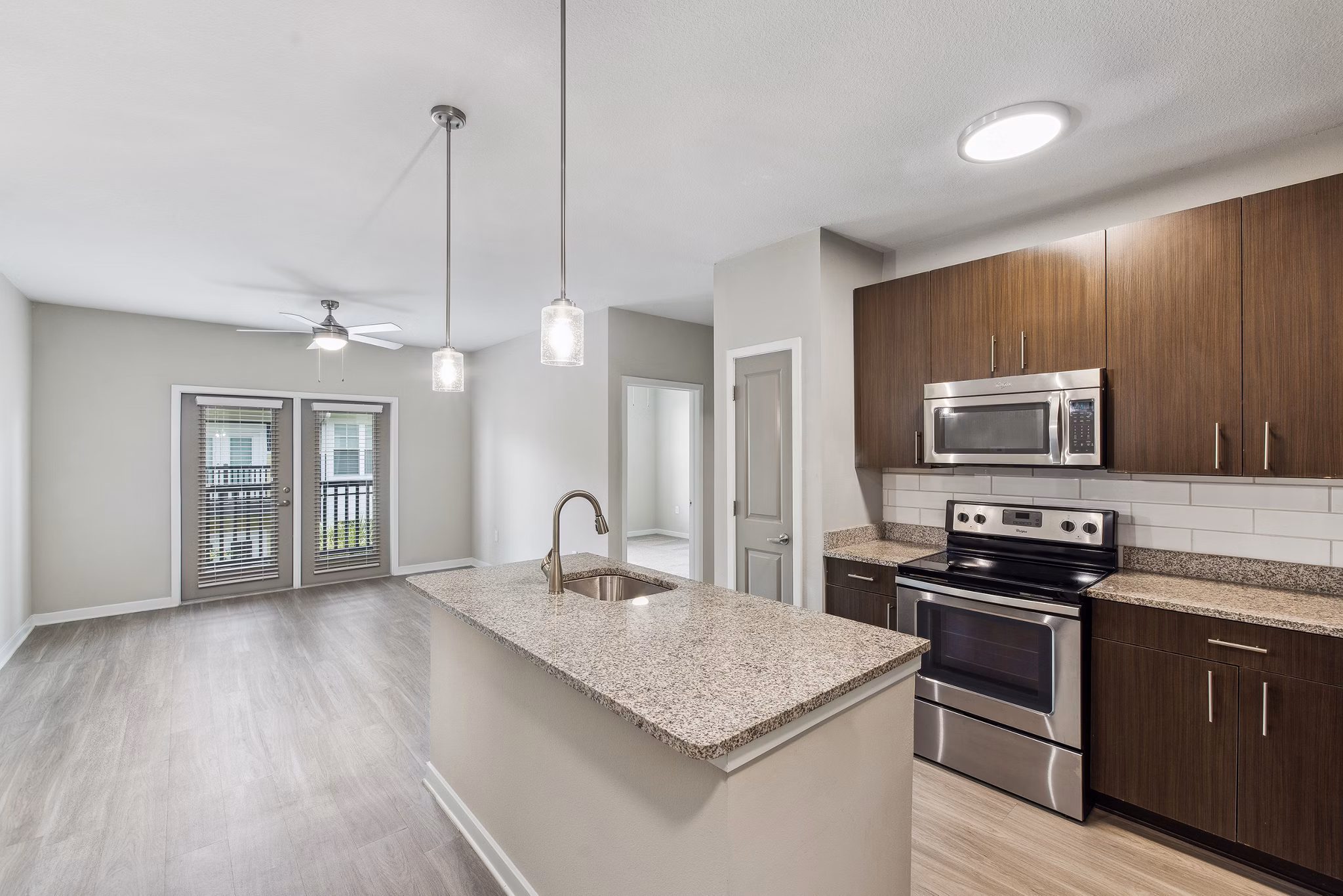 Kitchen at Spyglass Seaside Apartments