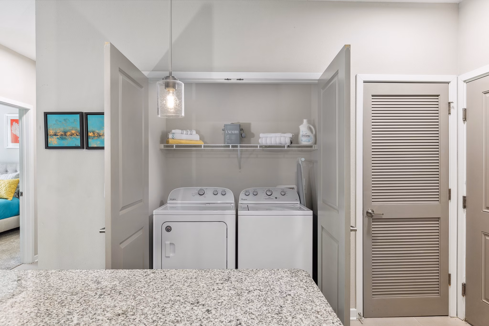 Laundry Room at Spyglass Seaside Apartments