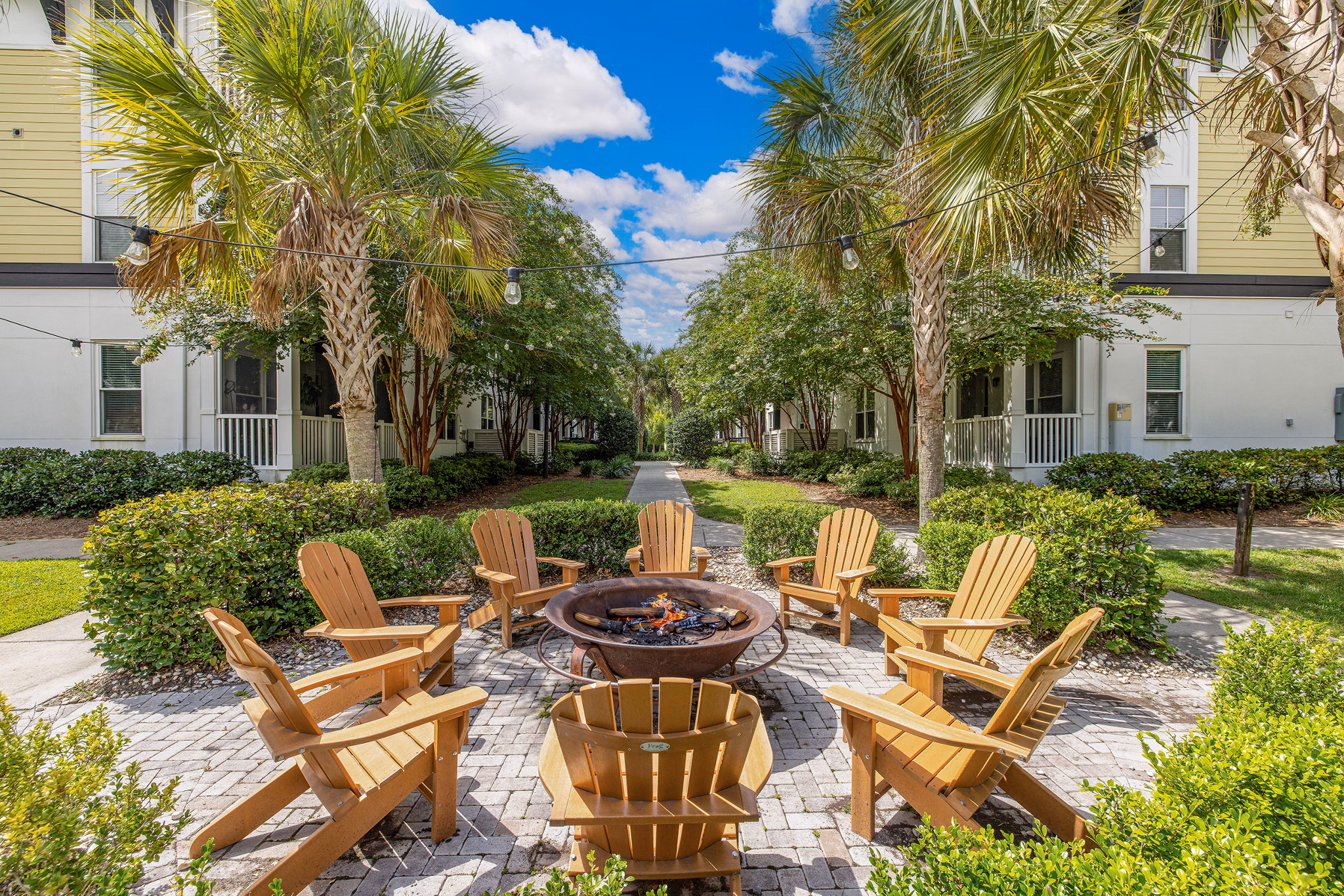 Patio at Spyglass Seaside Apartments