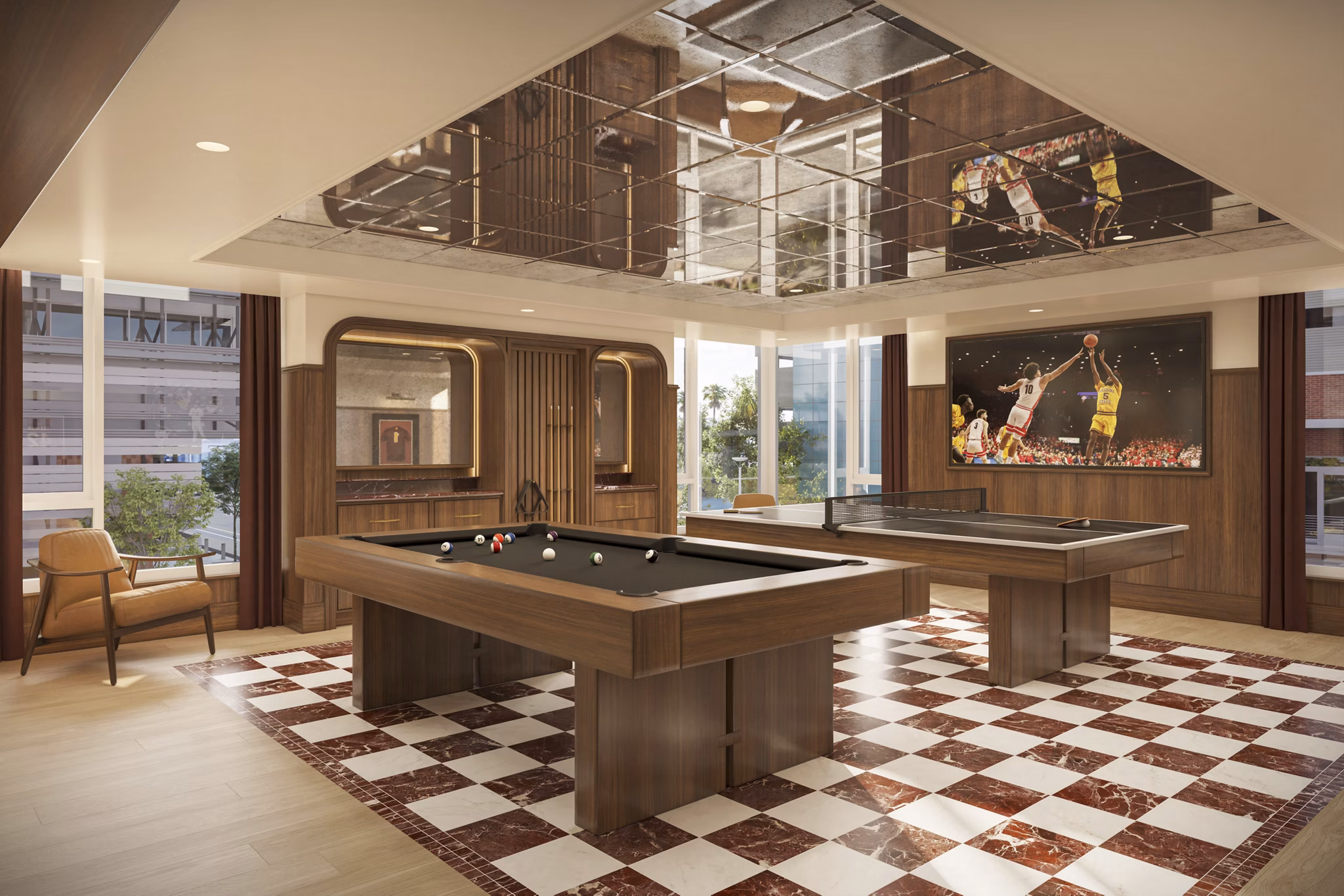 Clubhouse/Lobby at Samuel Apartments