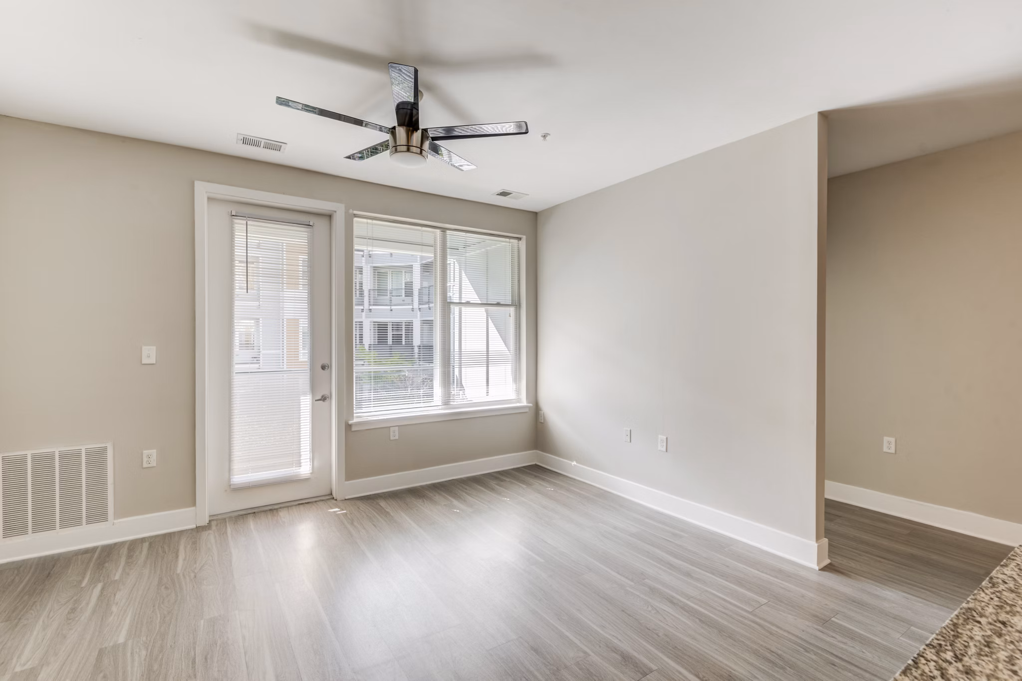 Living Room at Indigo 19 Apartments