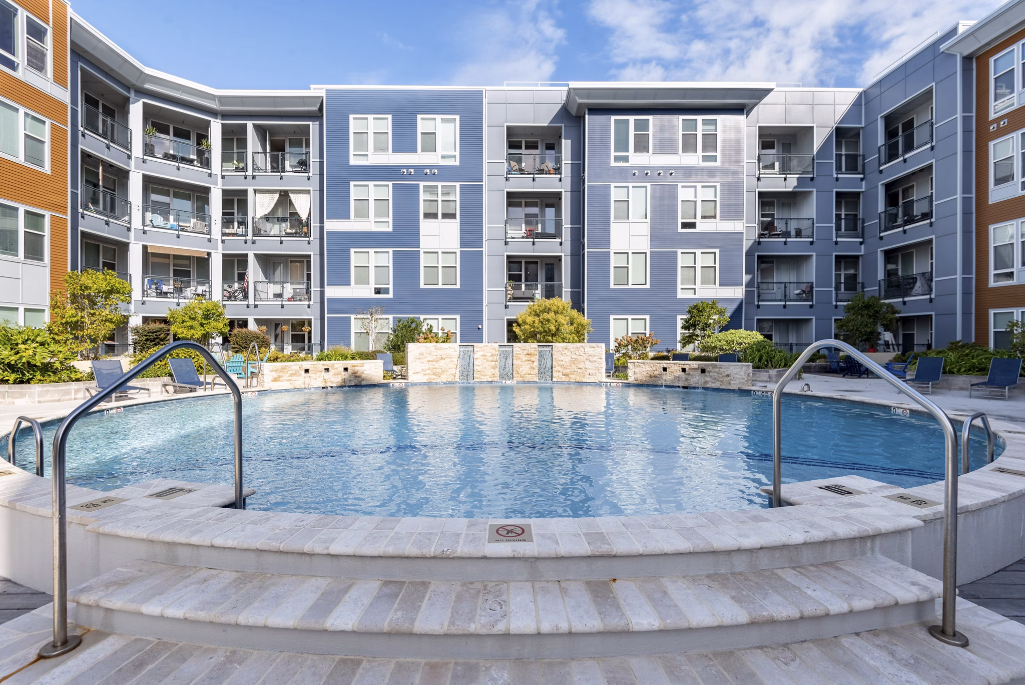 Pool at Indigo 19 Apartments