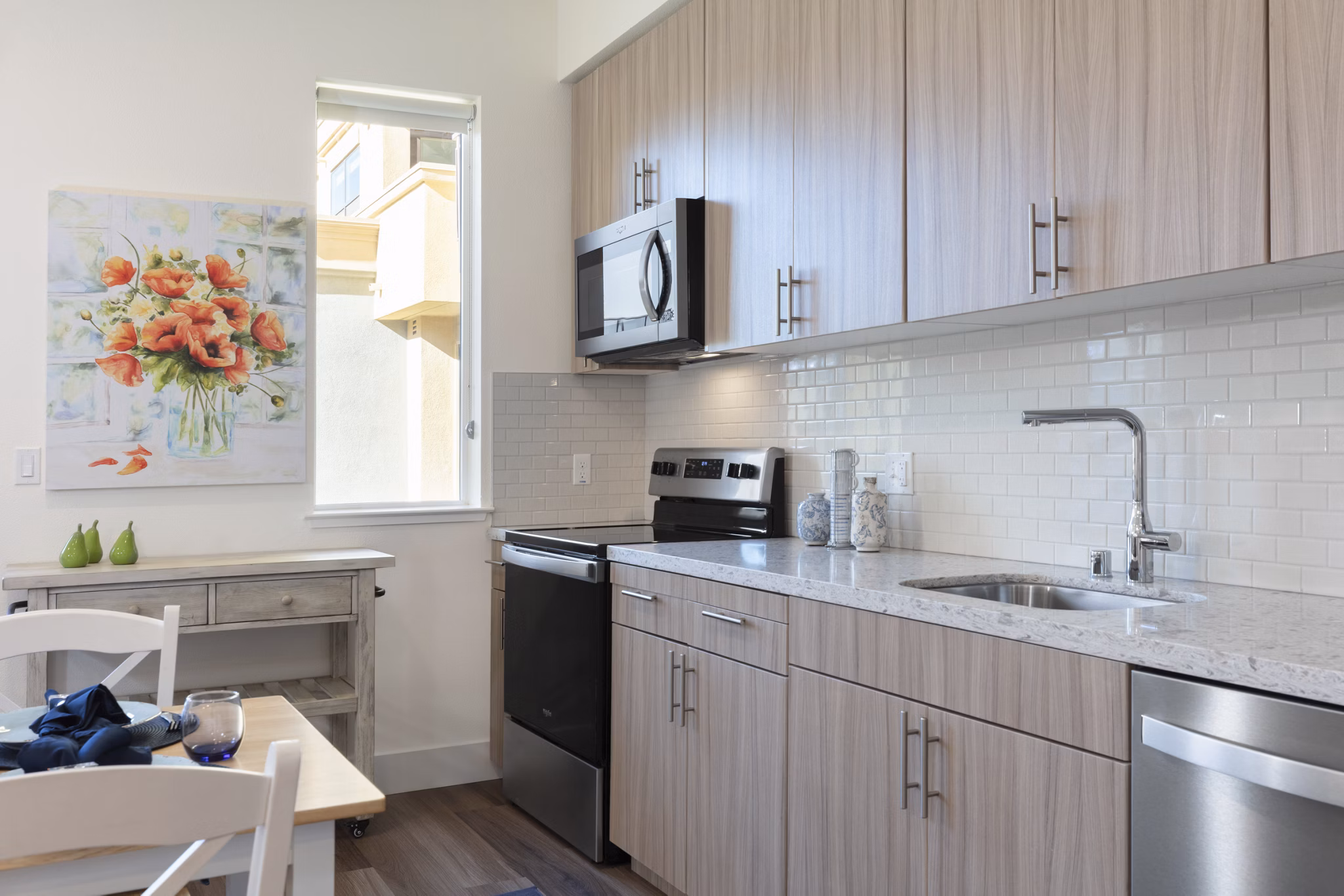 Kitchen at Sunsweet Apartments