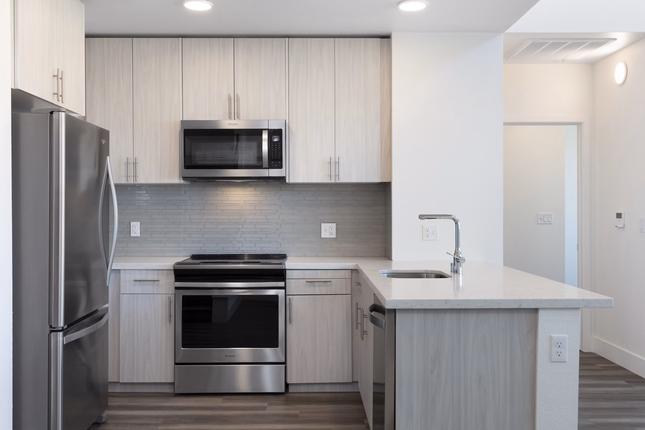 Kitchen at Sunsweet Apartments