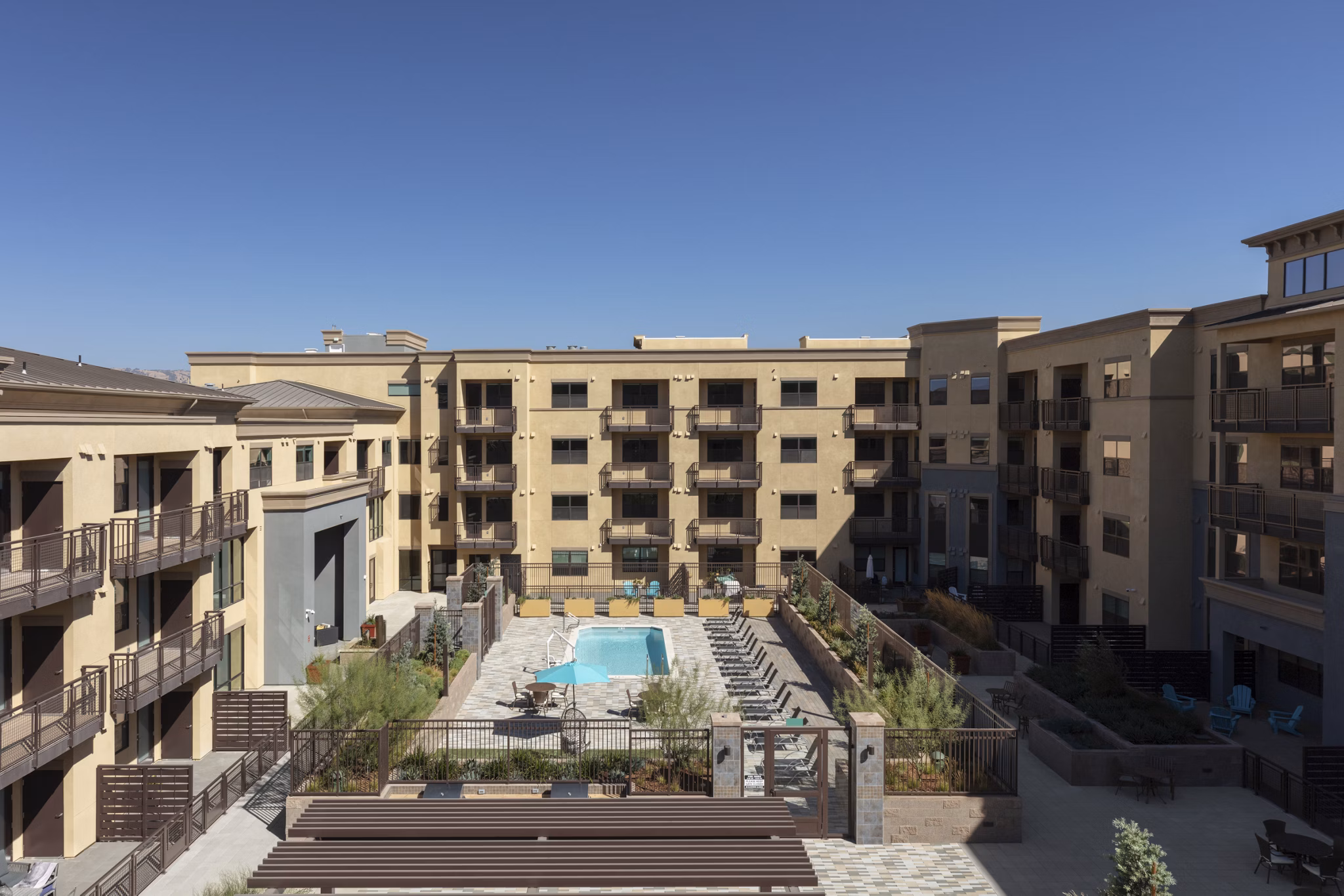Pool at Sunsweet Apartments