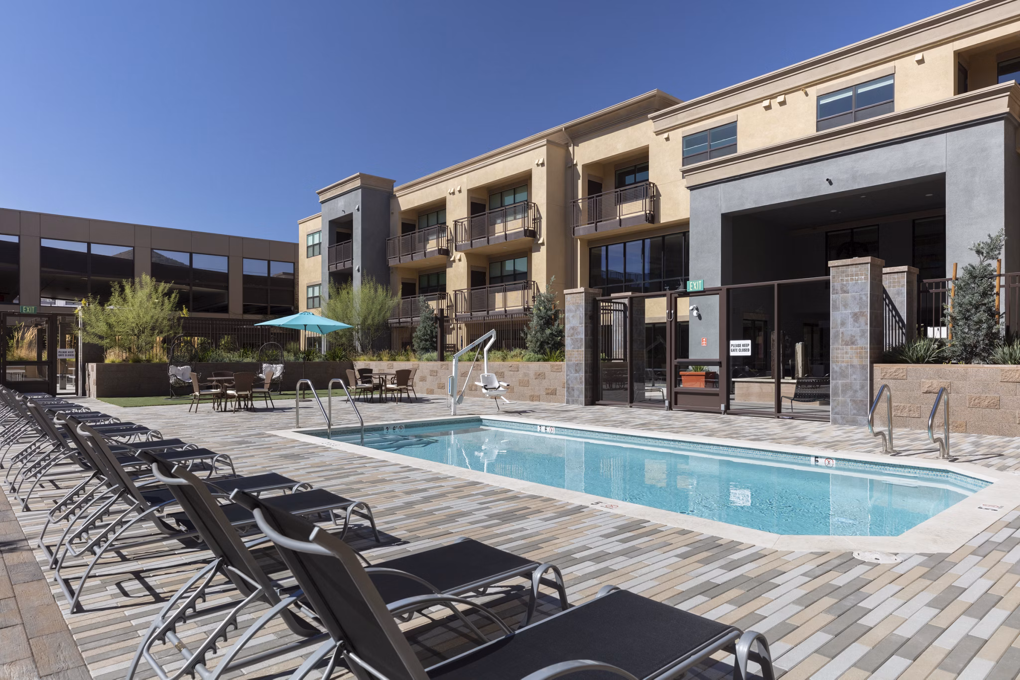 Pool at Sunsweet Apartments