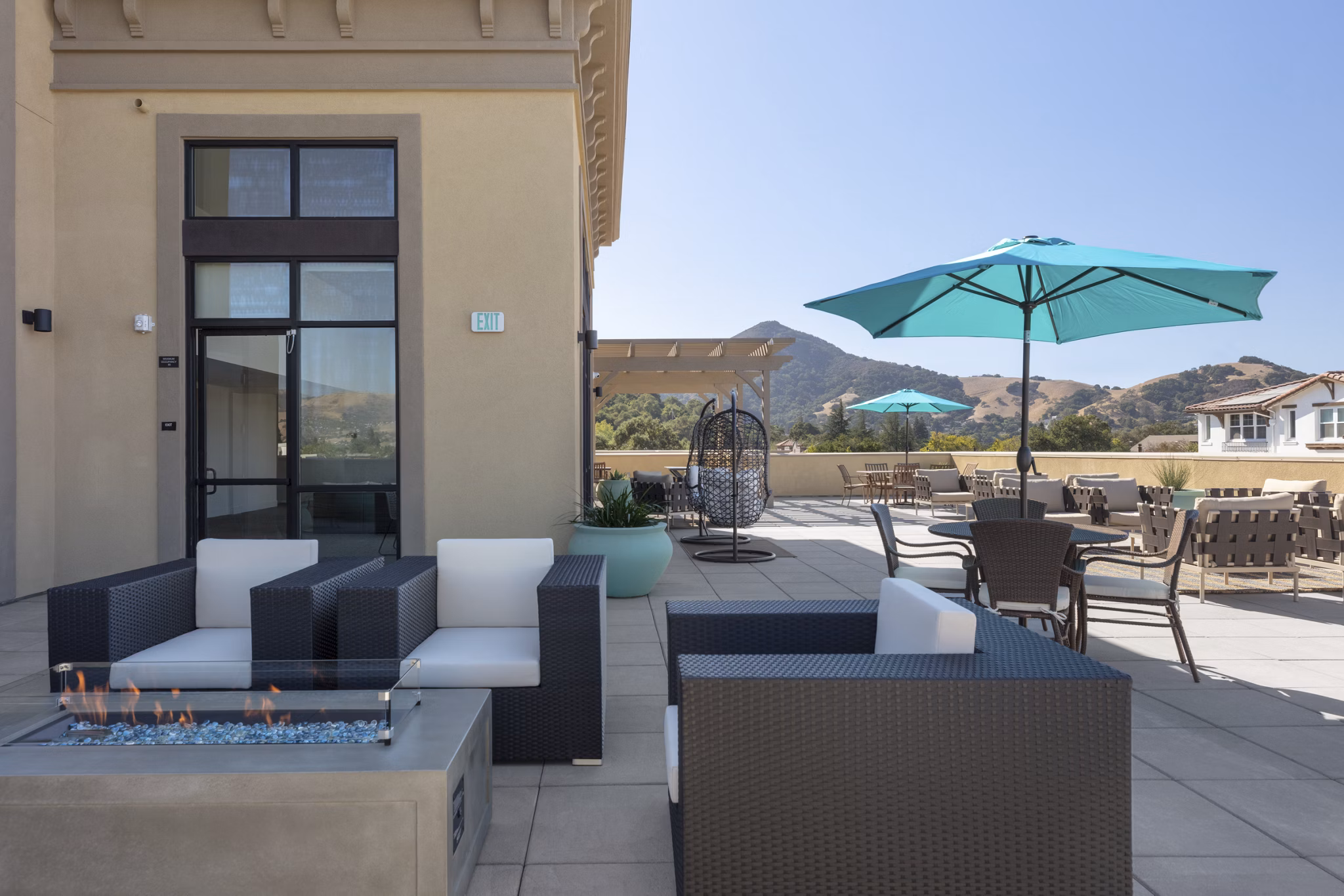 Grill Area at Sunsweet Apartments