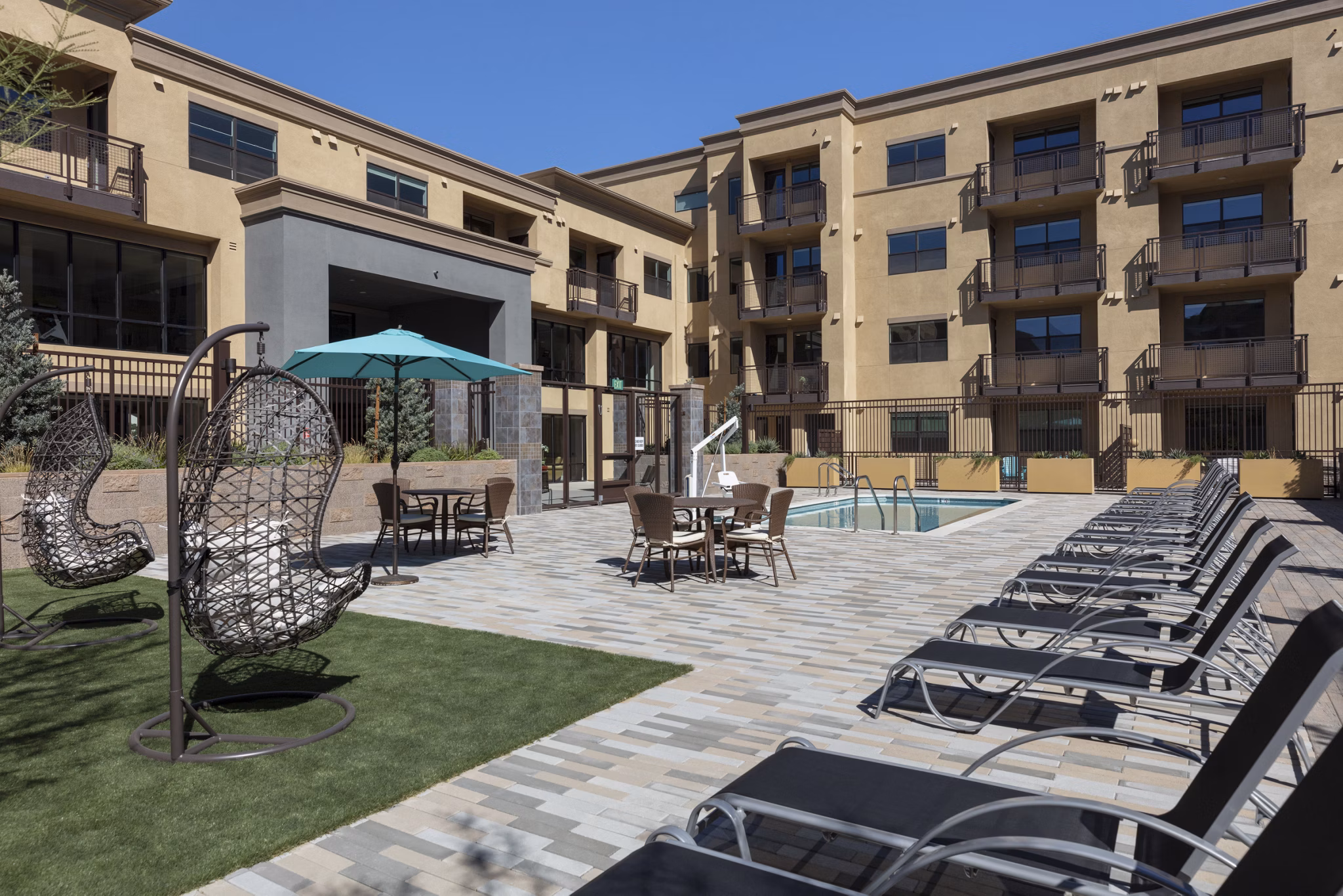 Patio at Sunsweet Apartments
