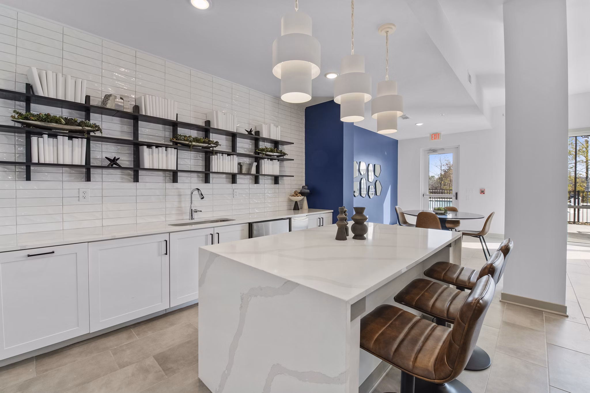 Clubhouse/Lobby at Venture at Lake Julian Apartments