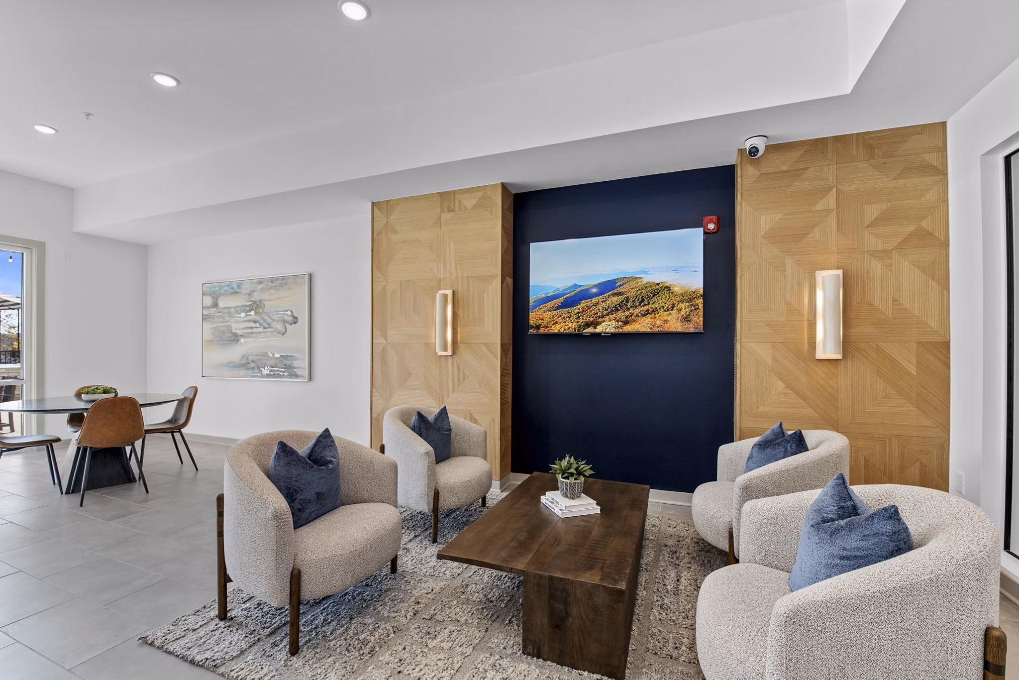 Clubhouse/Lobby at Venture at Lake Julian Apartments
