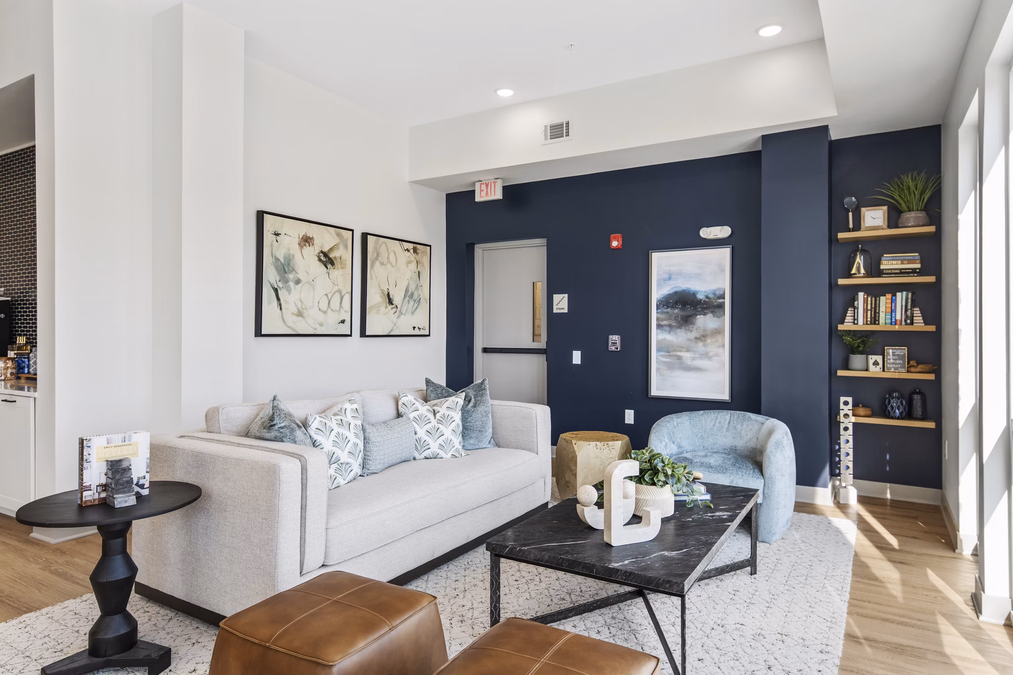 Clubhouse/Lobby at Venture at Lake Julian Apartments