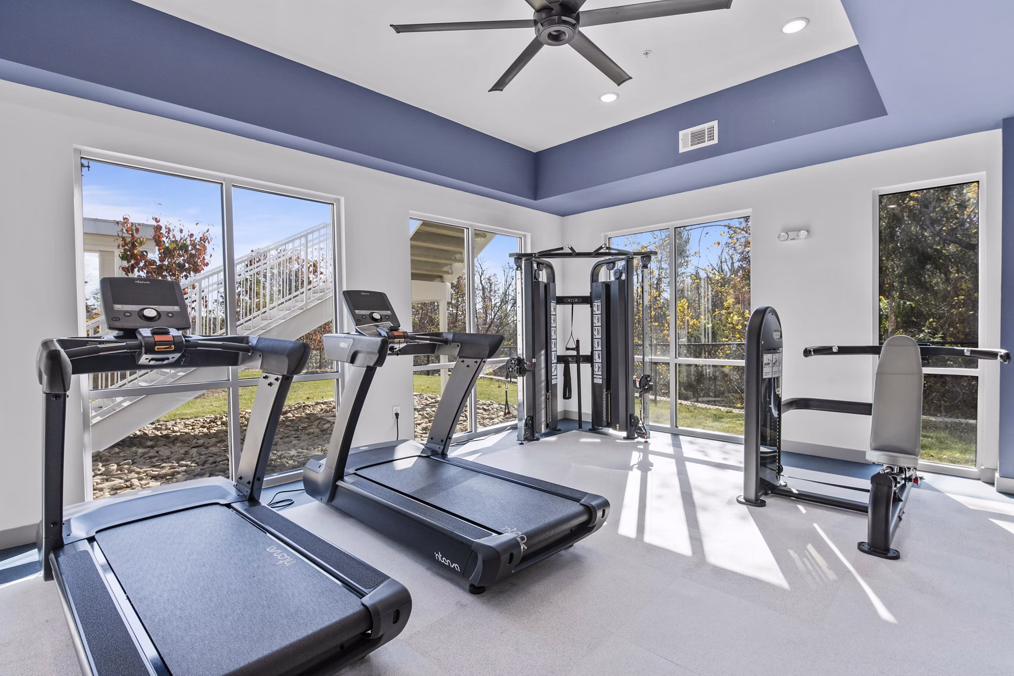 Fitness Center at Venture at Lake Julian Apartments