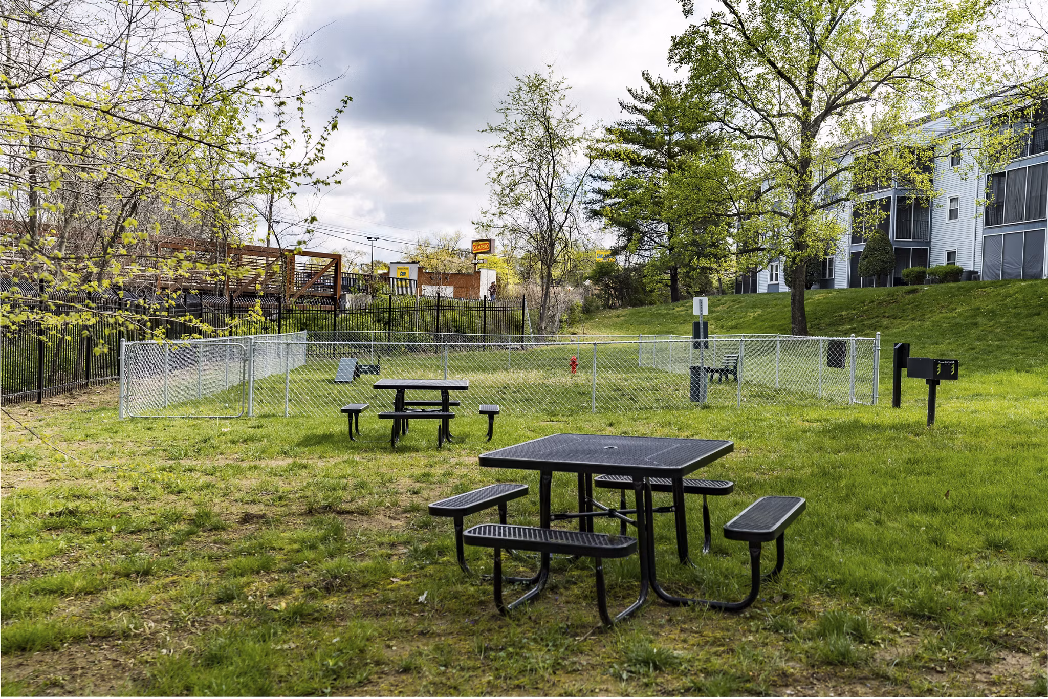 Patio at Brookridge Apartments