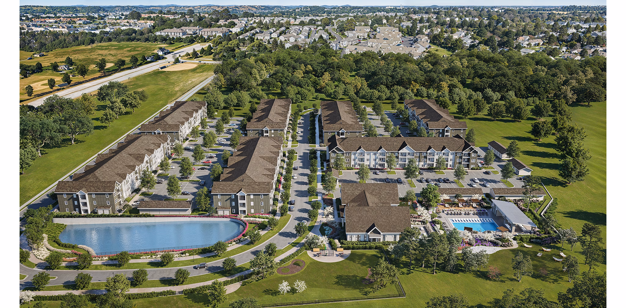Rendering for The Airedale Apartments
