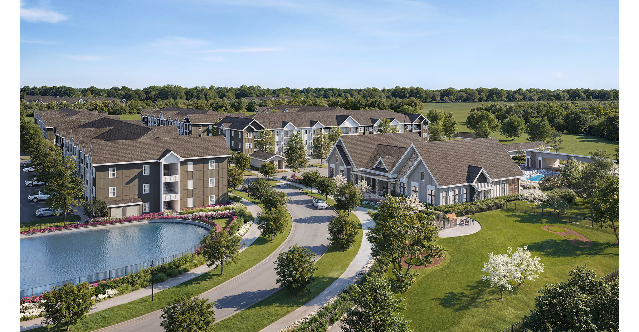 Rendering for The Airedale Apartments