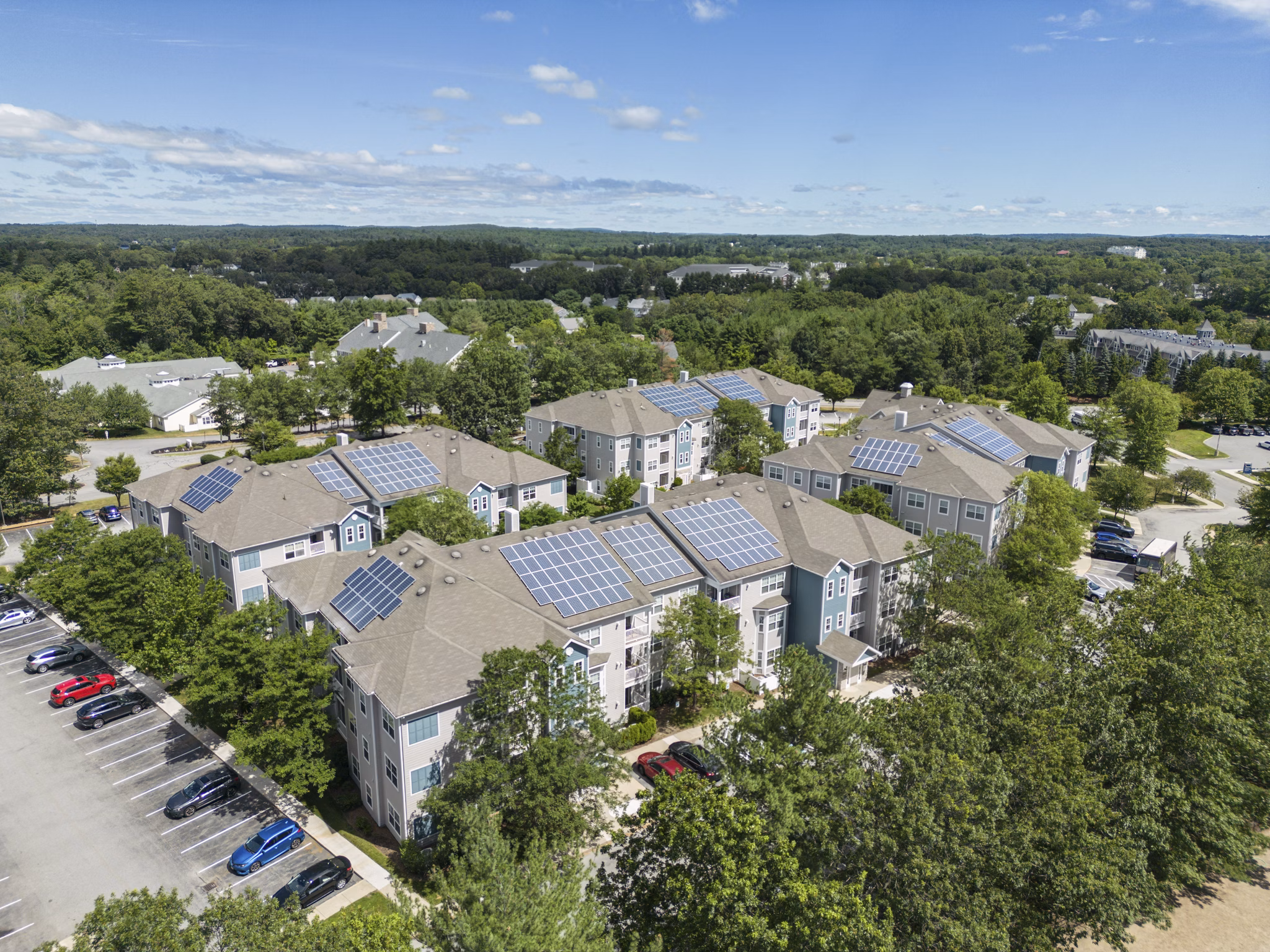 Rendering for The Commons at Drum Hill Apartments