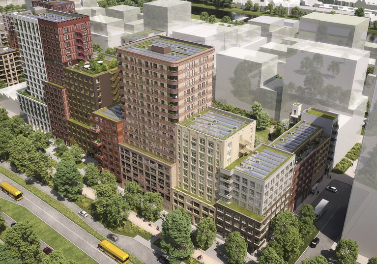 CGI housing development