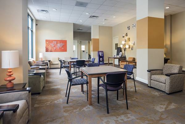 clubhouse at GrandMarc at Westberry Place Apartments