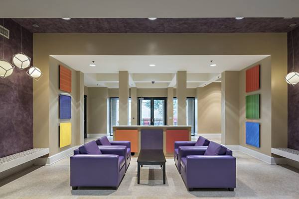 clubhouse at GrandMarc at Westberry Place Apartments