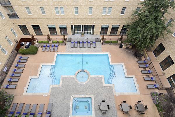 pool at GrandMarc at Westberry Place Apartments
